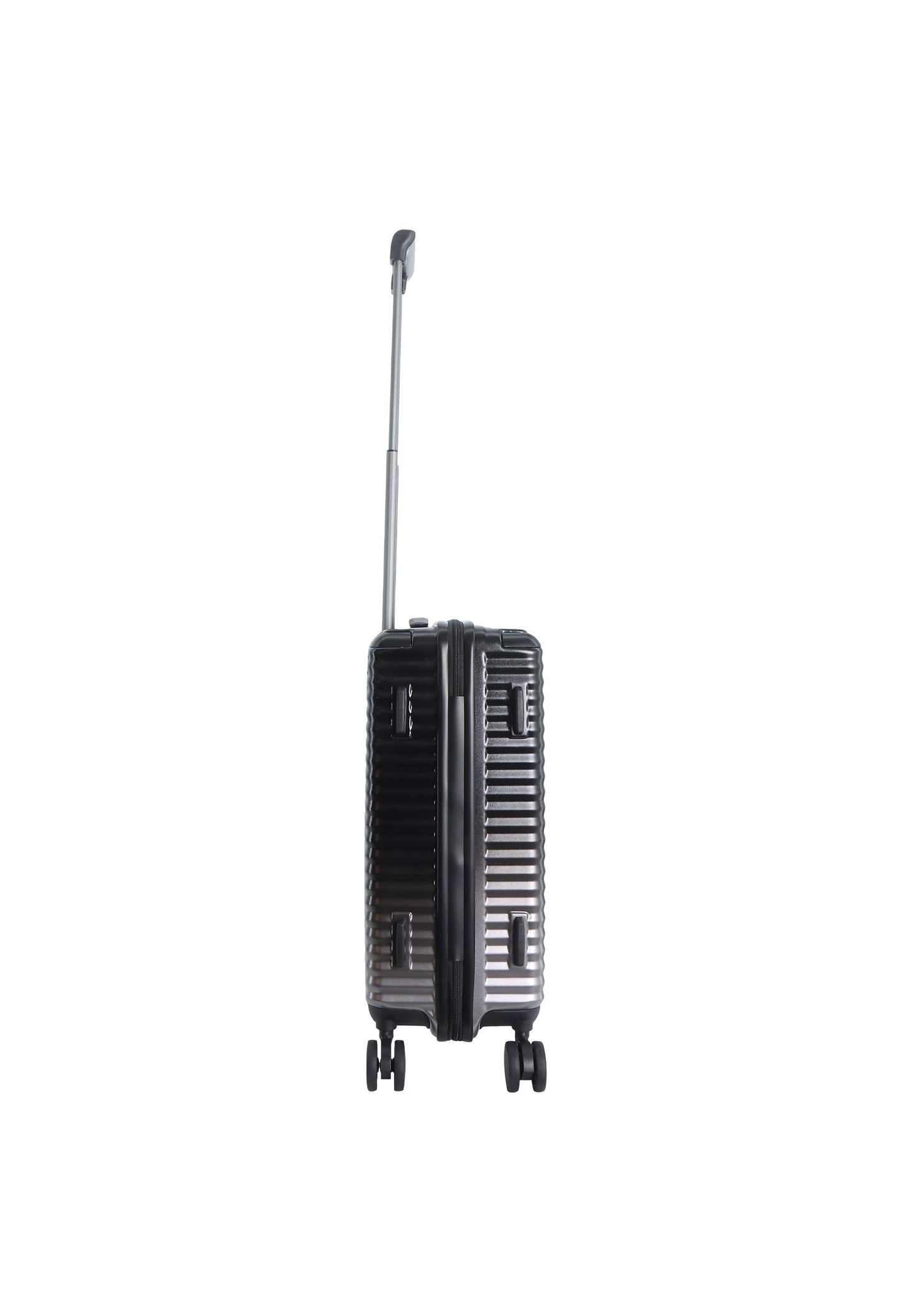 Saxoline Blue Elite Handgepäck Hartschalenkoffer / Trolley / Reisekoffer (Small) Schwarz