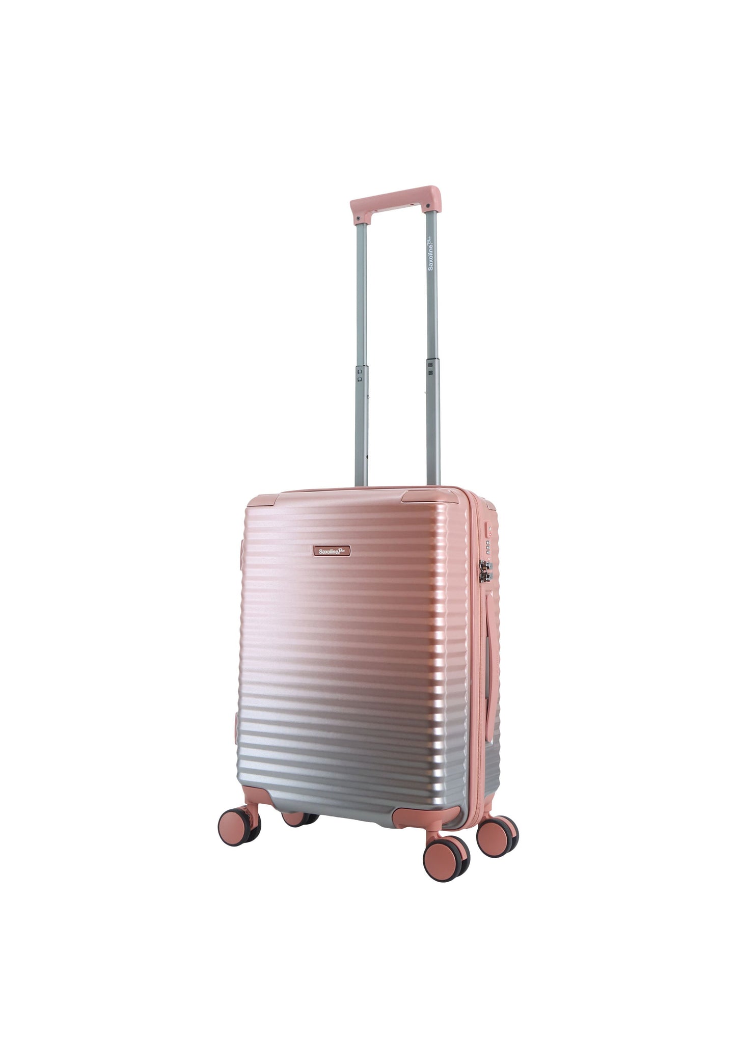 Saxoline Blue Elite Handgepäck Hartschalenkoffer / Trolley / Reisekoffer (Small) Rosa