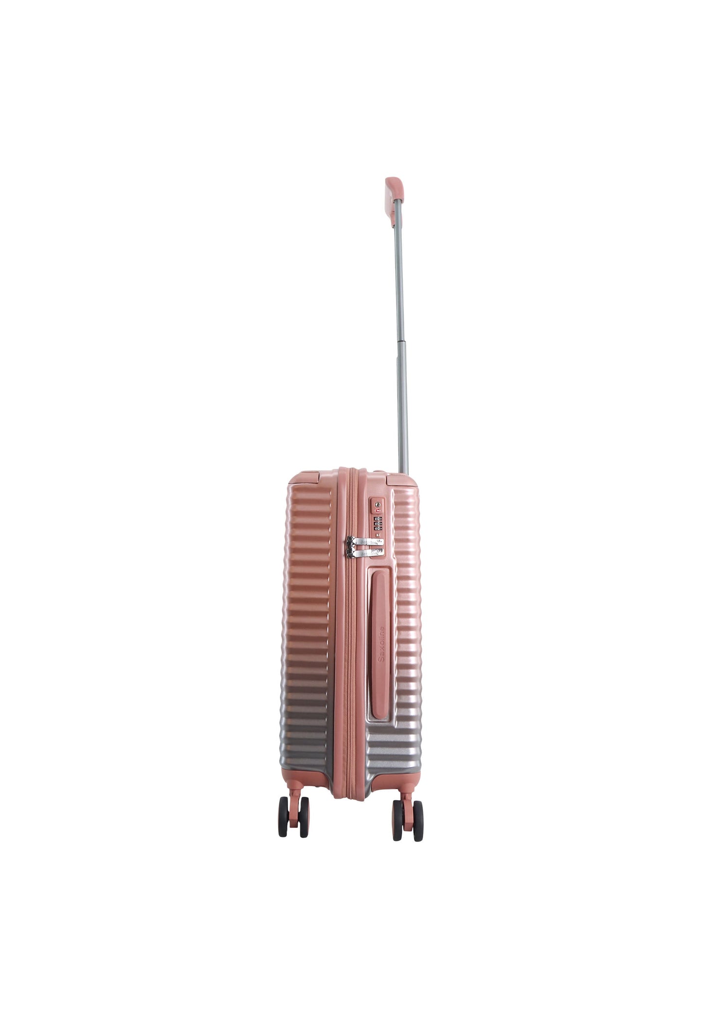 Saxoline Blue Elite Handgepäck Hartschalenkoffer / Trolley / Reisekoffer (Small) Rosa