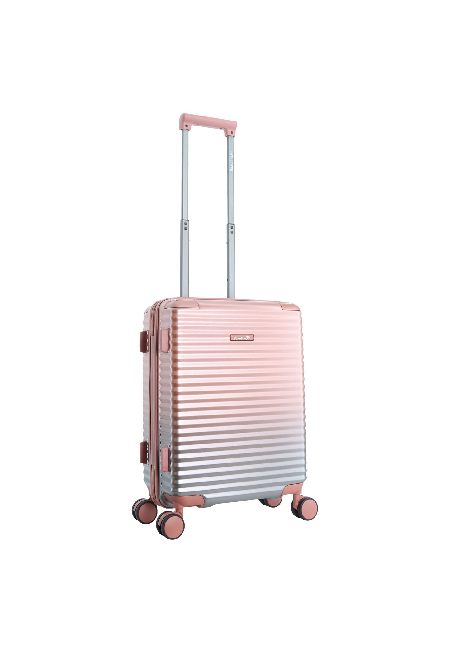 Saxoline Blue Elite Handgepäck Hartschalenkoffer / Trolley / Reisekoffer (Small) Rosa