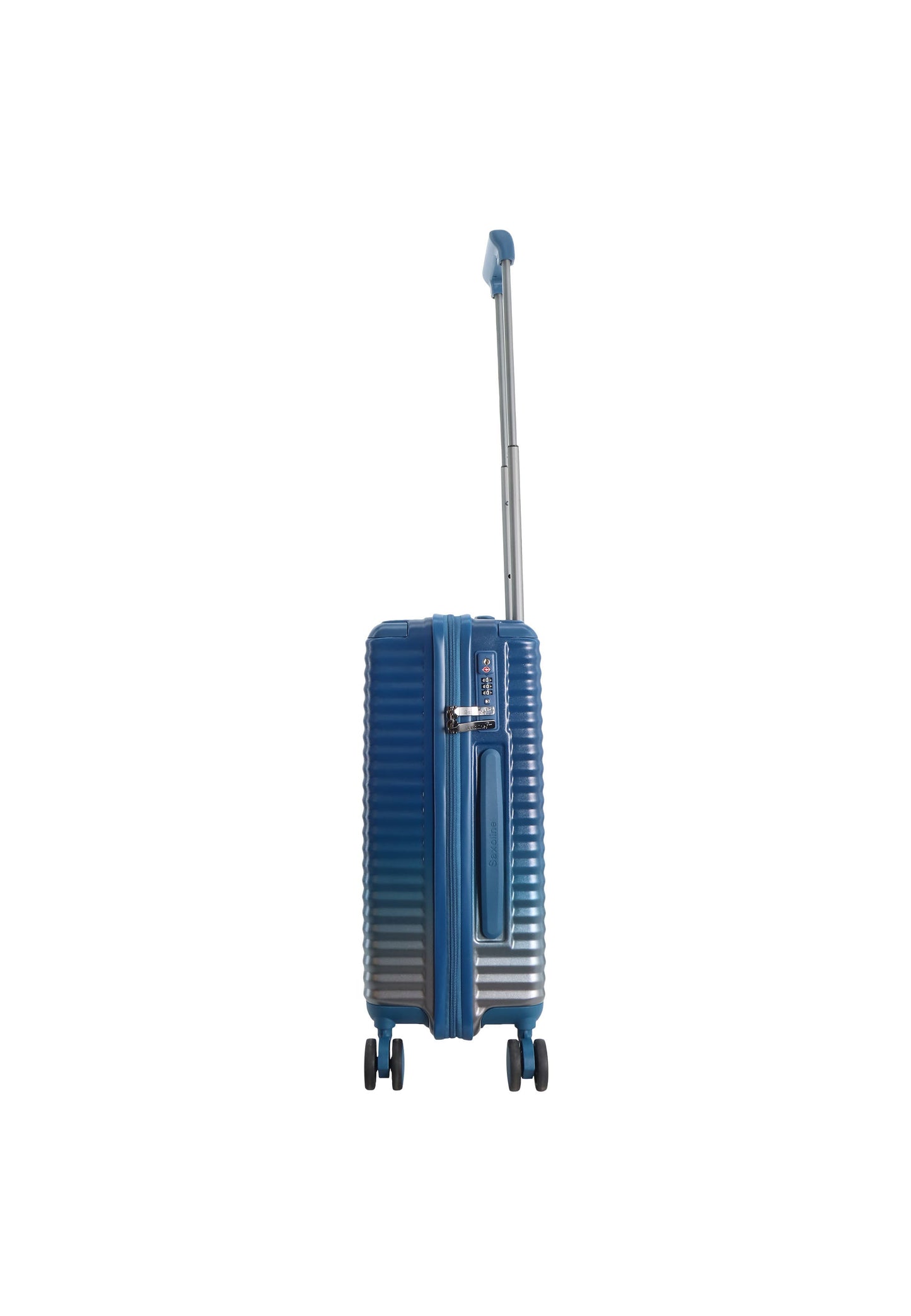 Saxoline Blue Elite Hartschalenkoffer / Trolley / Reisekoffer (Medium) Schwarz