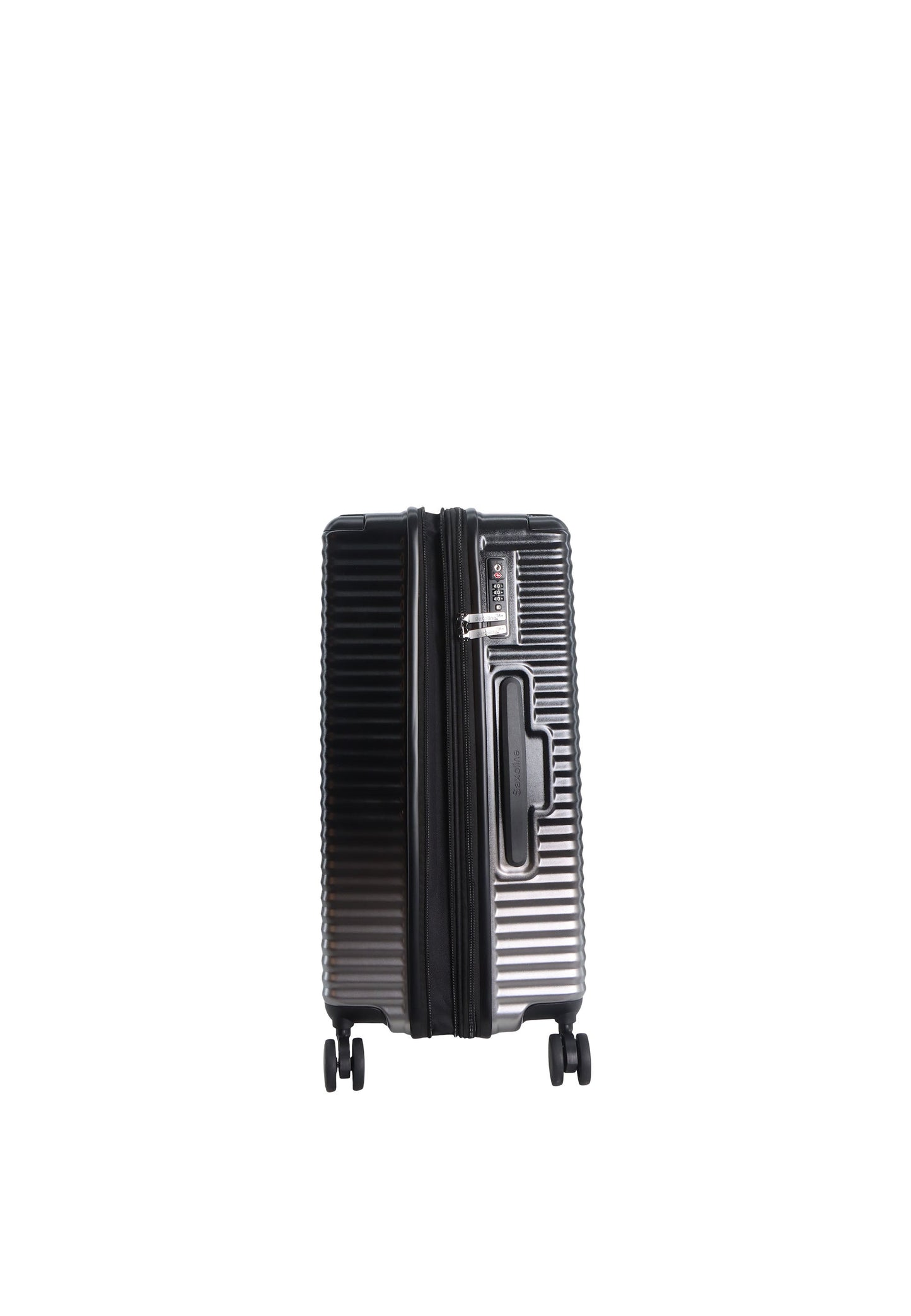 Saxoline Blue Elite Hartschalenkoffer / Trolley / Reisekoffer (Medium) Schwarz