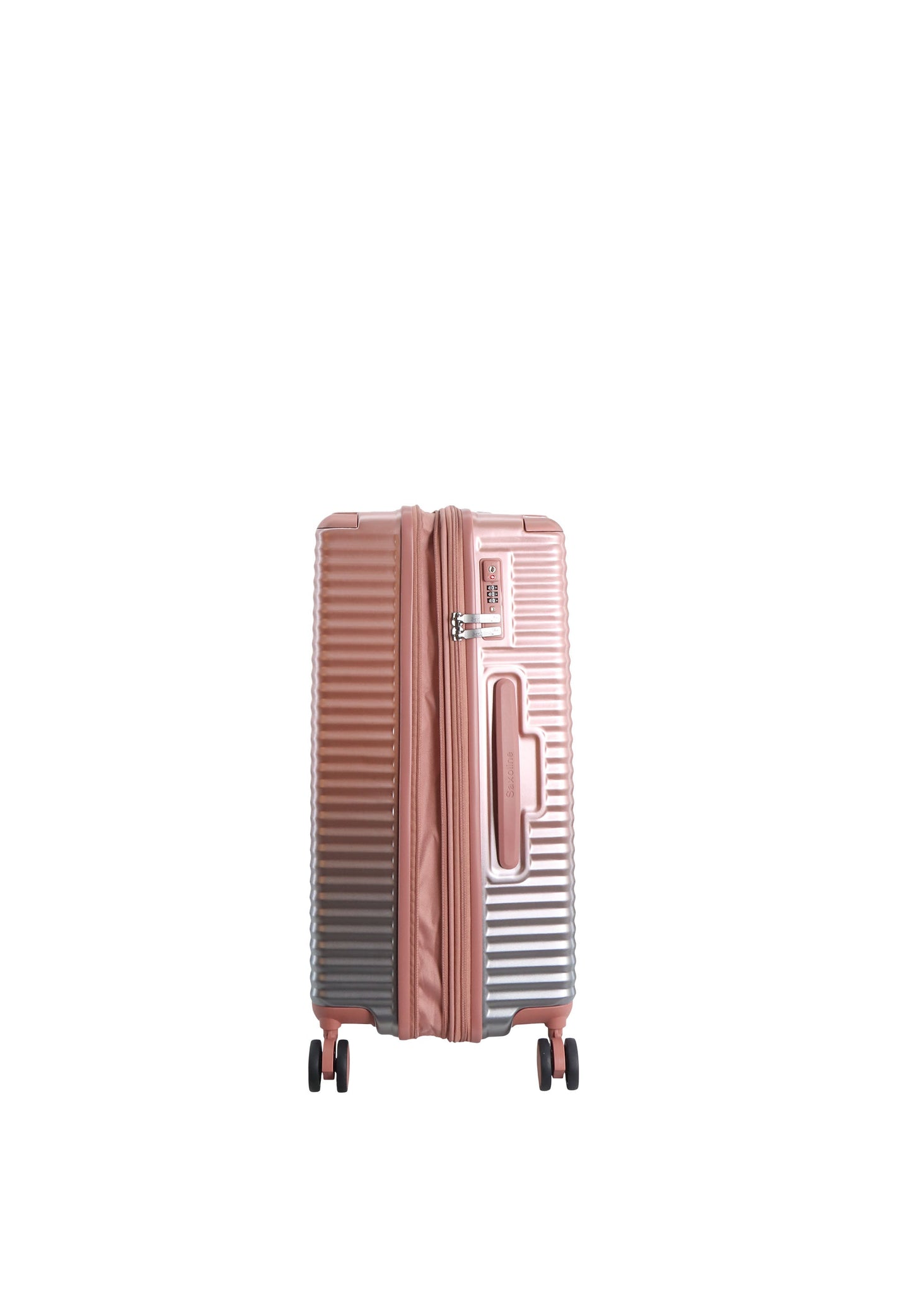 Saxoline Blue Elite Hartschalenkoffer / Trolley / Reisekoffer (Medium) Rosa
