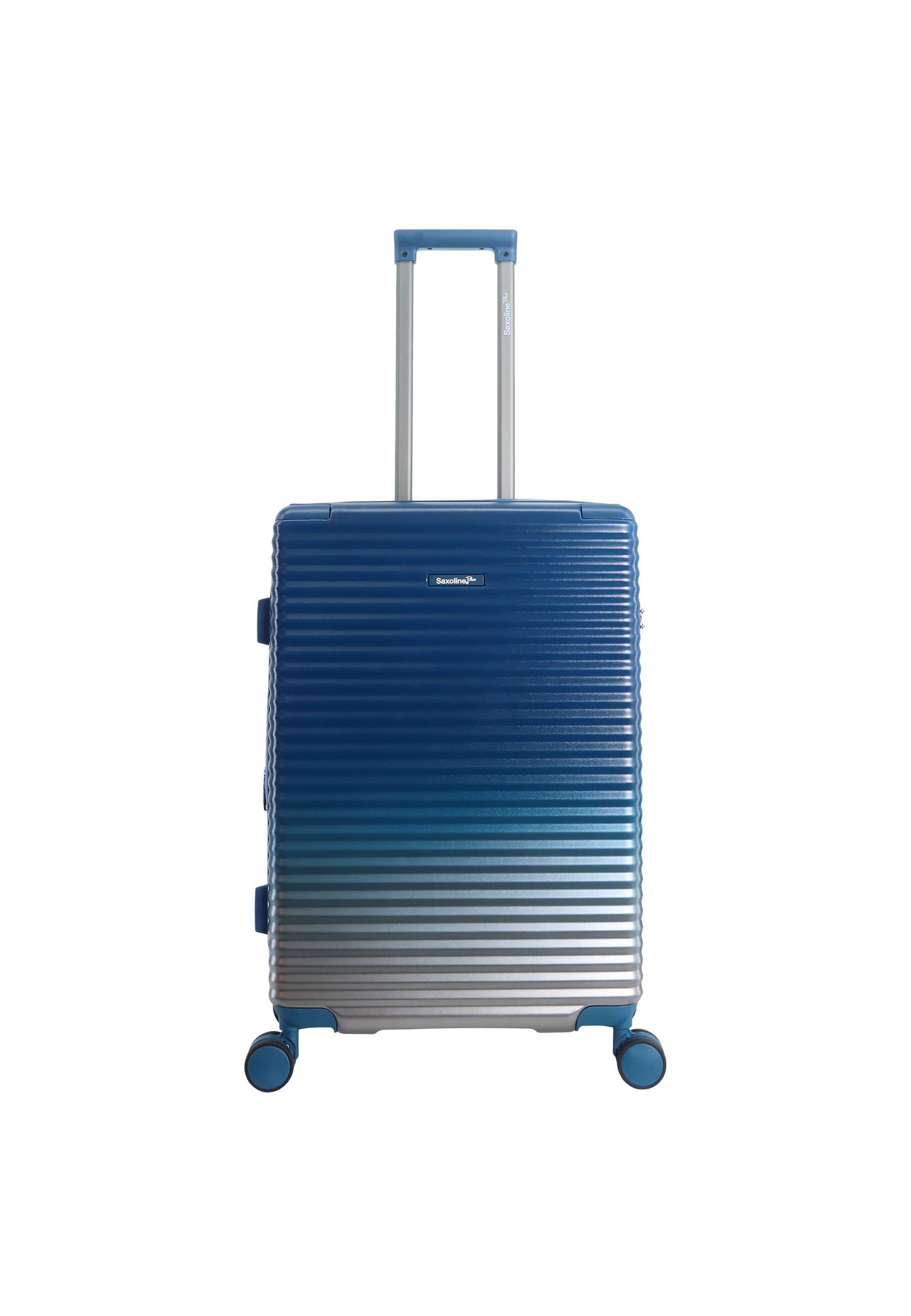 Saxoline Blue Elite Hartschalen-Kofferset / Trolley-Set / Reisekofferset - (S/M/L) Blau