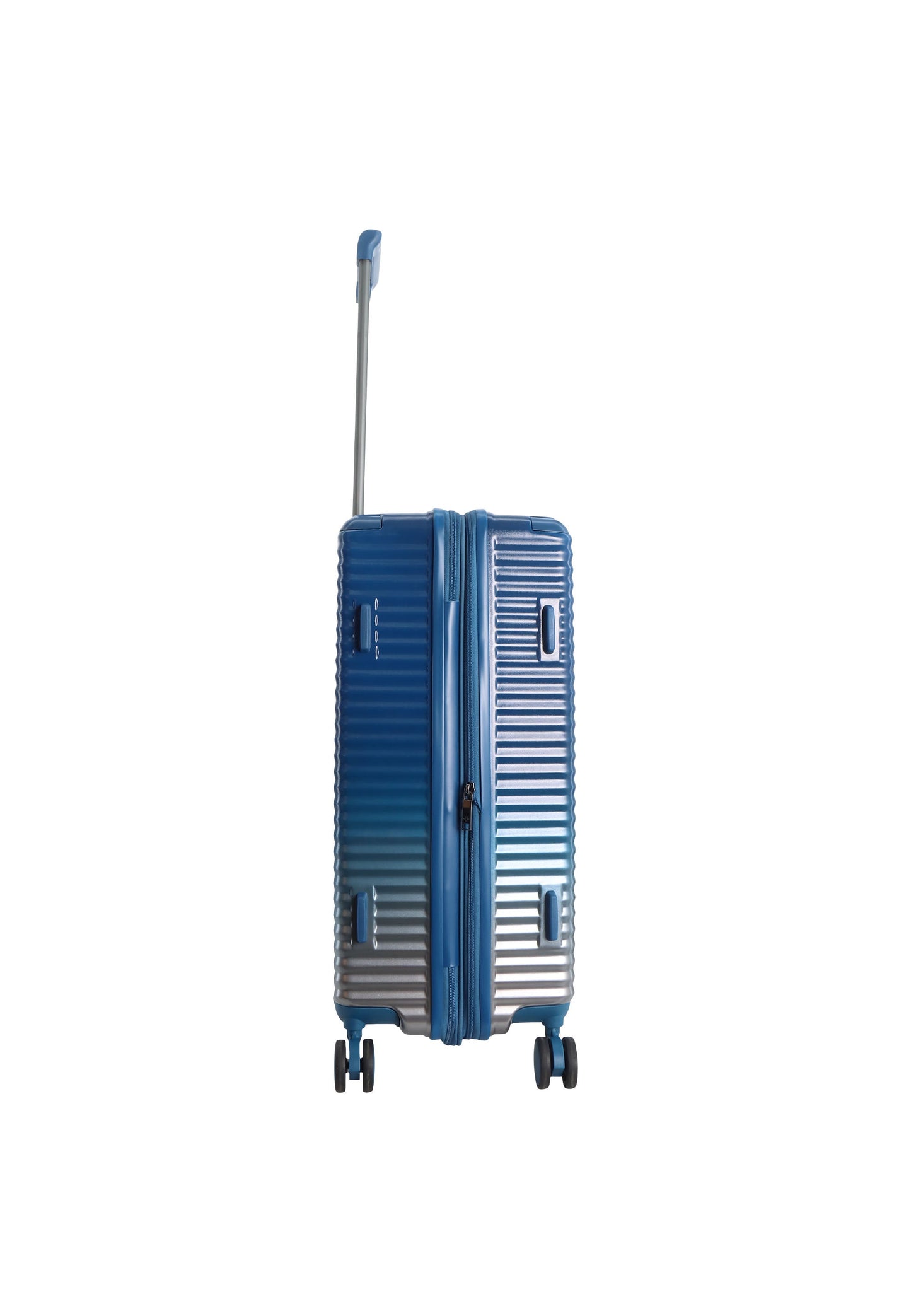Saxoline Blue Elite Hartschalenkoffer / Trolley / Reisekoffer (Medium) Blau