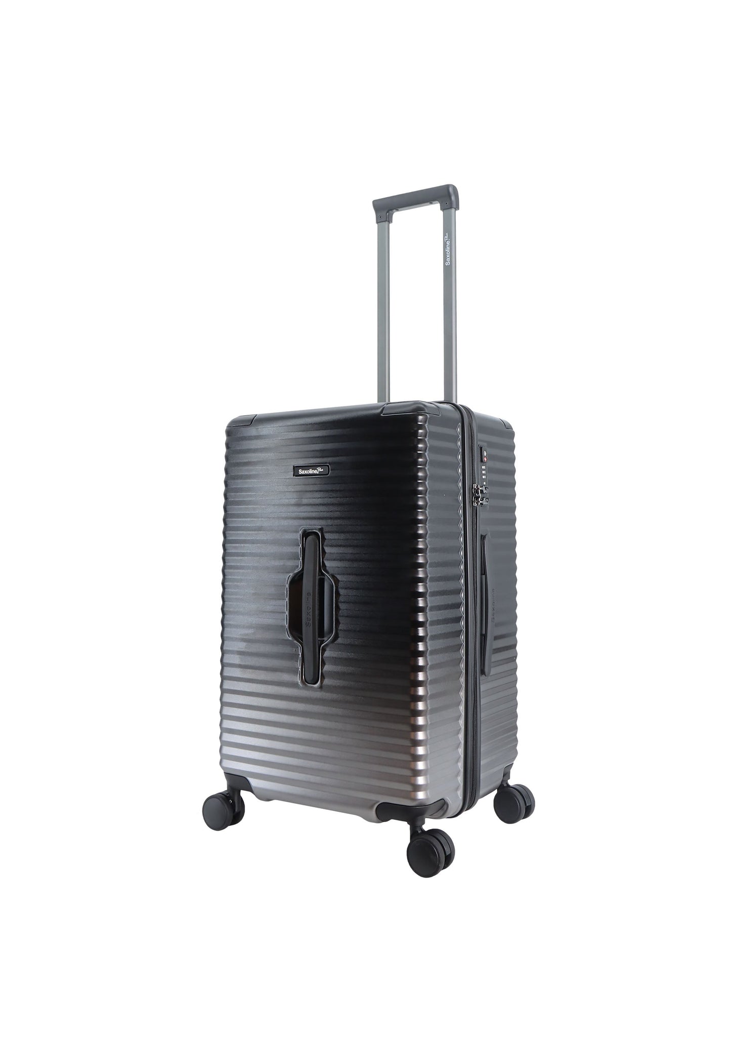 Saxoline Blue Elite Trunk Hartschalenkoffer / Trolley / Reisekoffer (Medium) Schwarz
