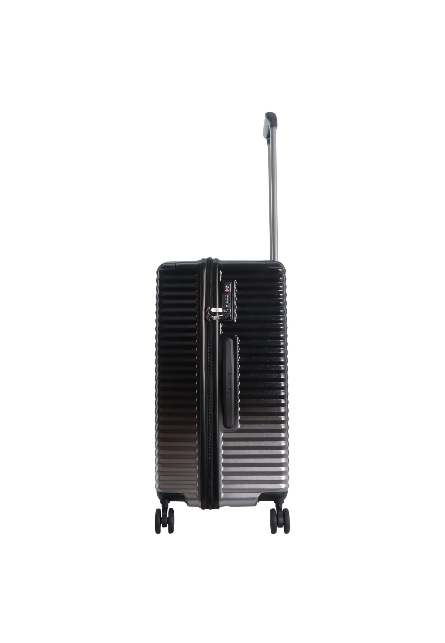 Saxoline Blue Elite Trunk Hartschalenkoffer / Trolley / Reisekoffer (Medium) Schwarz