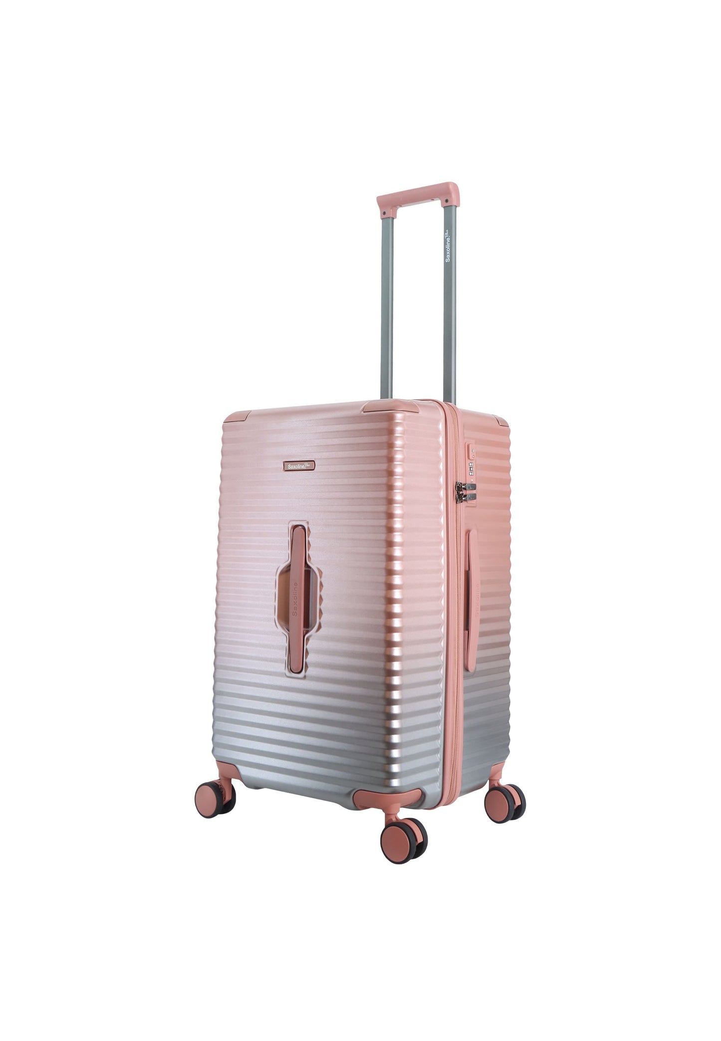 Saxoline Blue Elite Trunk Hartschalenkoffer / Trolley / Reisekoffer (Medium) Rosa
