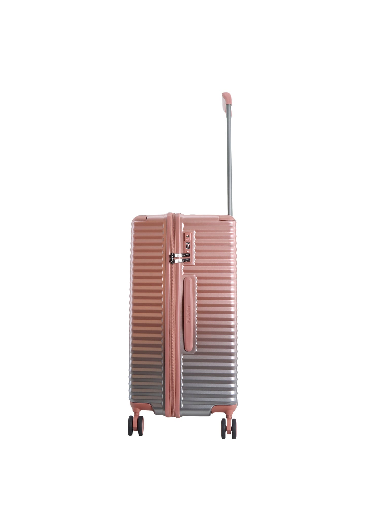 Saxoline Blue Elite Trunk Hartschalenkoffer / Trolley / Reisekoffer (Medium) Rosa