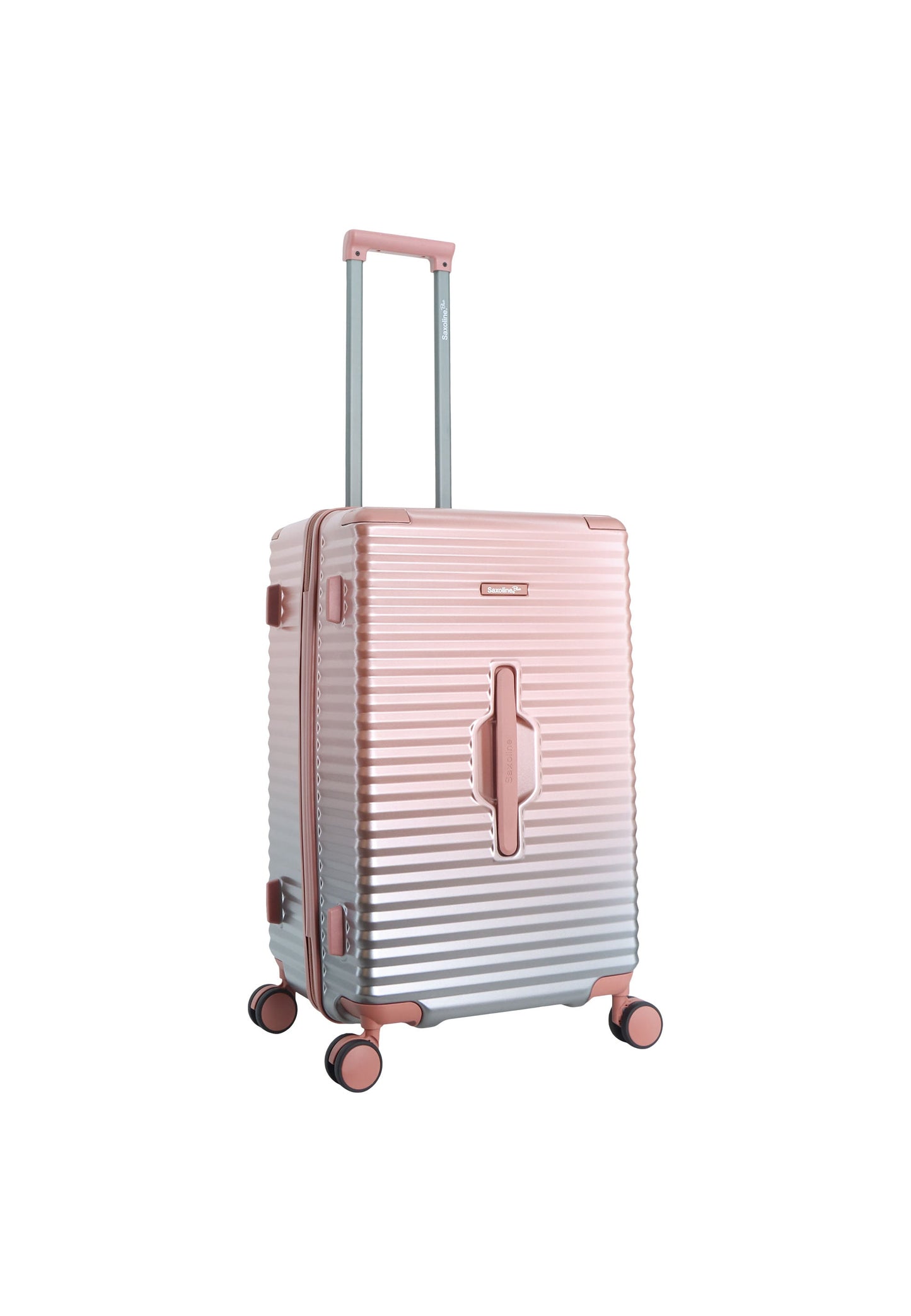 Saxoline Blue Elite Trunk Hartschalenkoffer / Trolley / Reisekoffer (Medium) Rosa