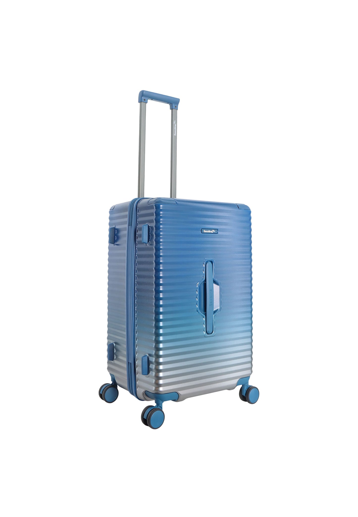 Saxoline Blue Elite Trunk Hartschalenkoffer / Trolley / Reisekoffer (Medium) Blau