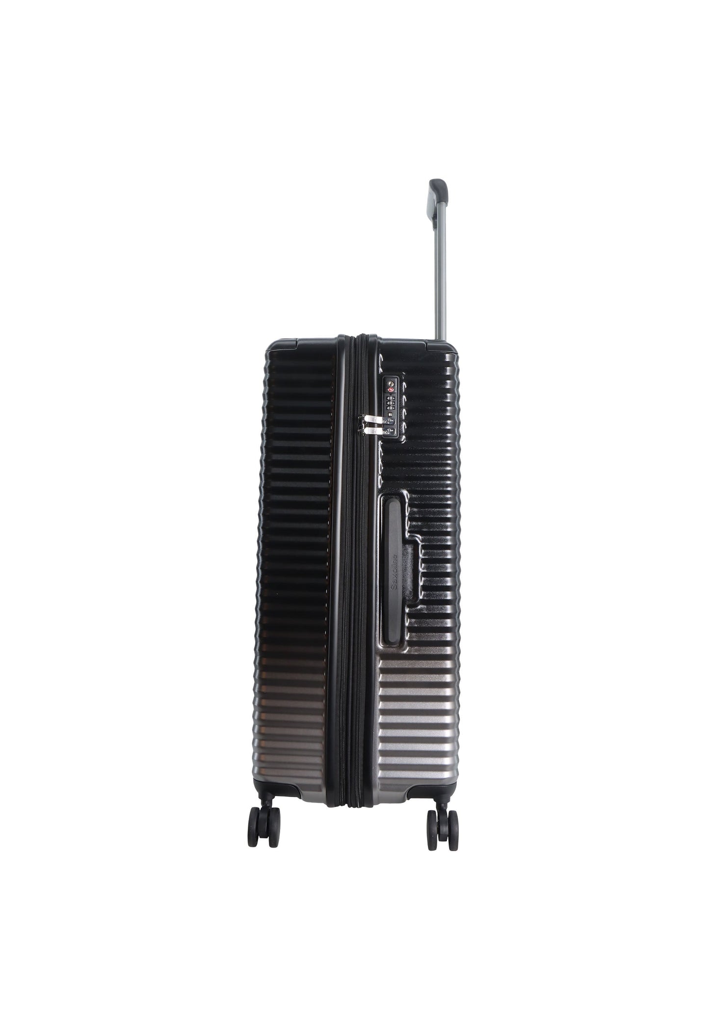 Saxoline Blue Elite Hartschalenkoffer / Trolley / Reisekoffer (Large) Schwarz