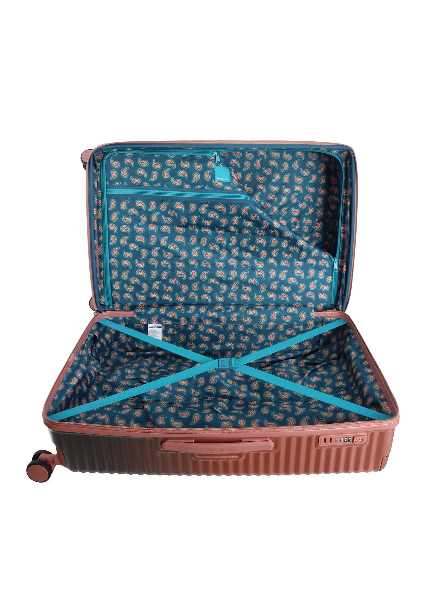 Saxoline Blue Elite Hartschalenkoffer / Trolley / Reisekoffer (Large) Rosa