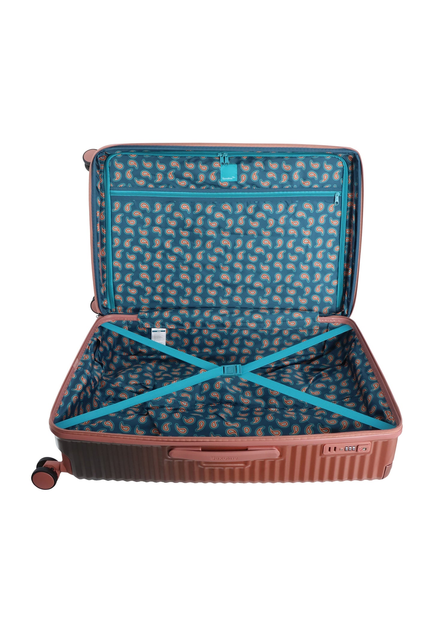 Saxoline Blue Elite Hartschalenkoffer / Trolley / Reisekoffer (Large) Rosa