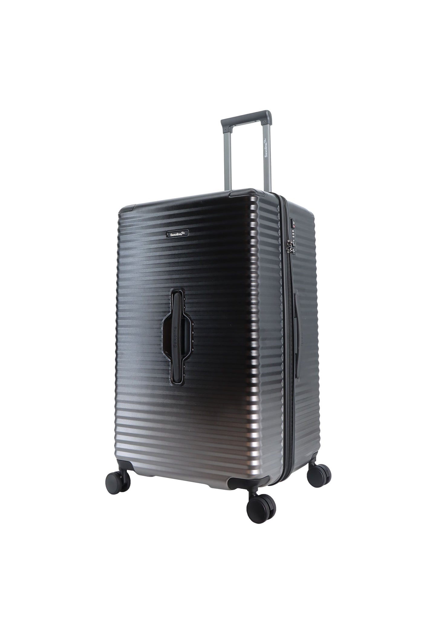 Saxoline Blue Elite Trunk Hartschalenkoffer / Trolley / Reisekoffer (Large) Schwarz