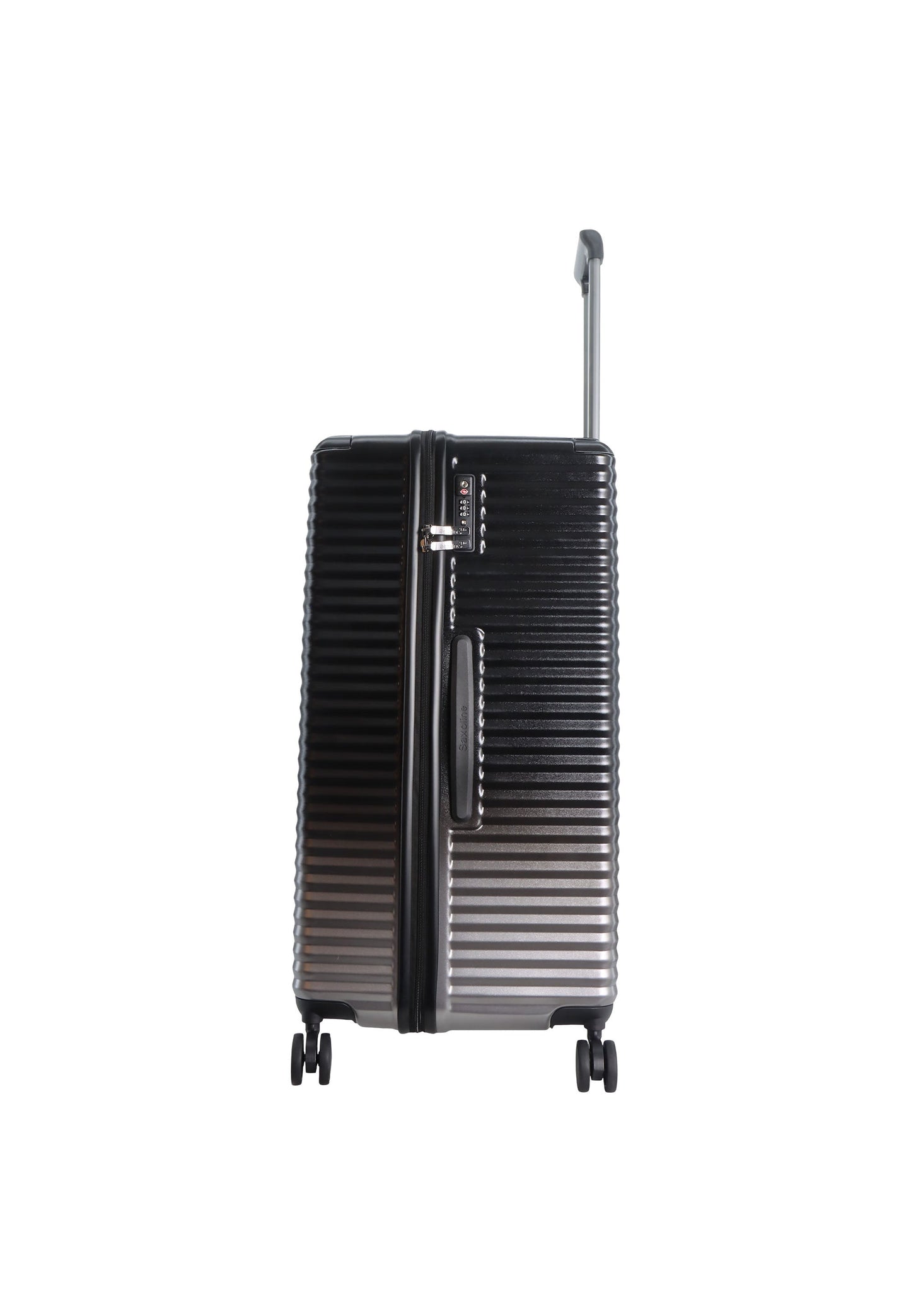 Saxoline Blue Elite Trunk Hartschalenkoffer / Trolley / Reisekoffer (Large) Schwarz