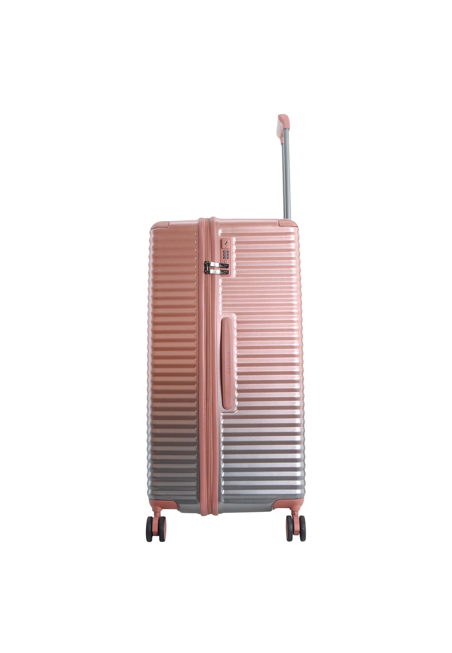 Saxoline Blue Elite Trunk Hartschalenkoffer / Trolley / Reisekoffer (Large) Rosa