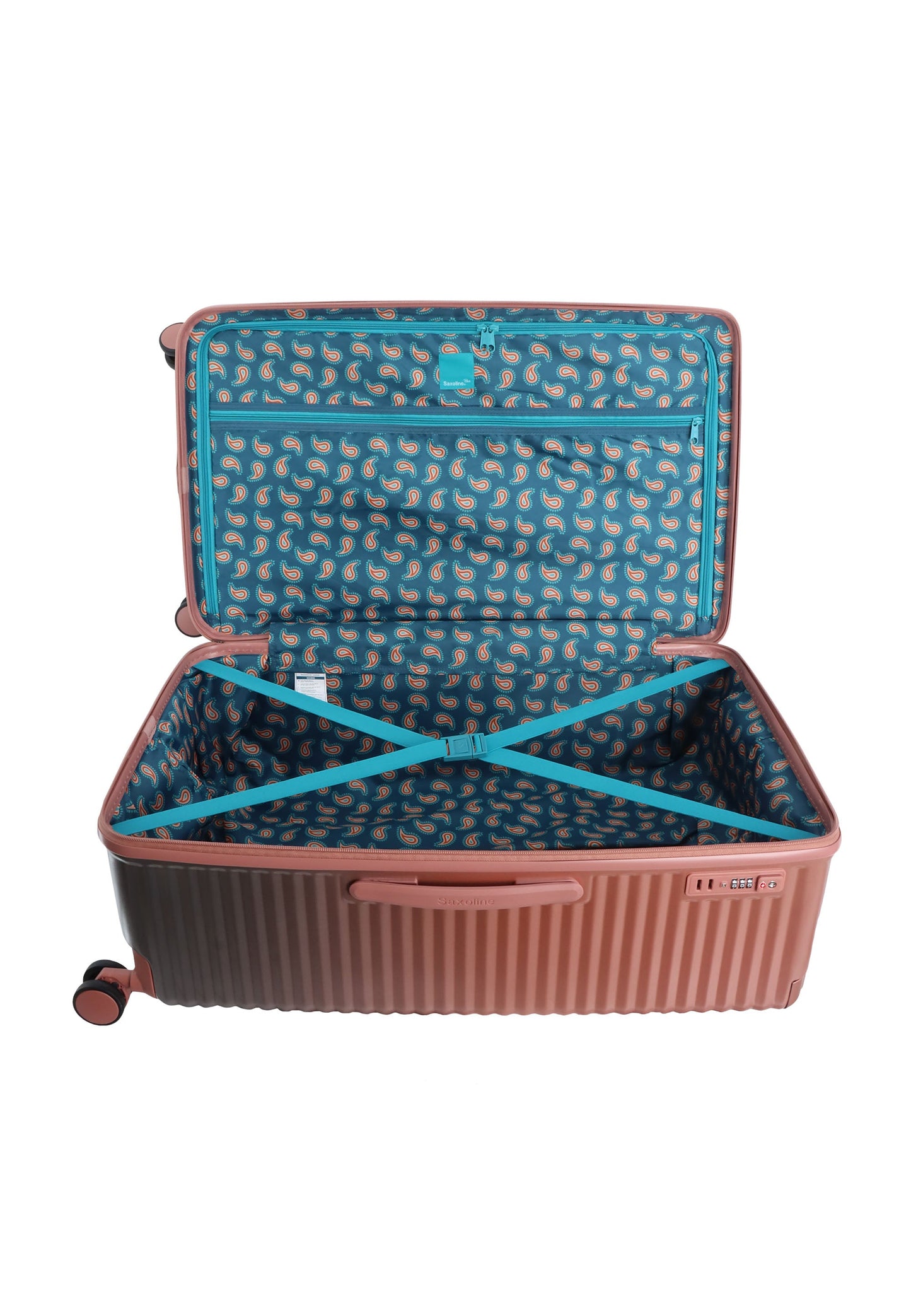 Saxoline Blue Elite Trunk Hartschalenkoffer / Trolley / Reisekoffer (Large) Rosa