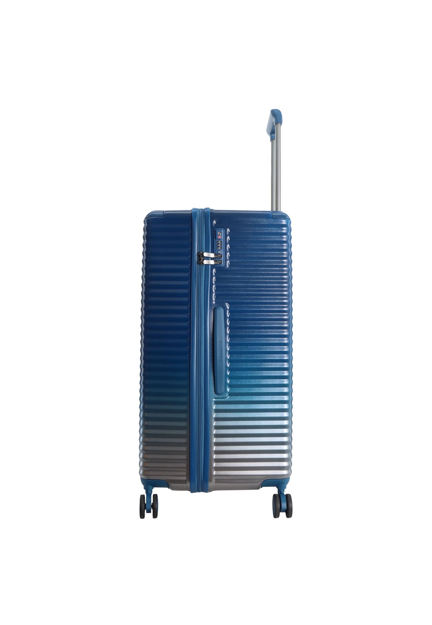 Saxoline Blue Elite Trunk Hartschalenkoffer / Trolley / Reisekoffer (Large) Blau