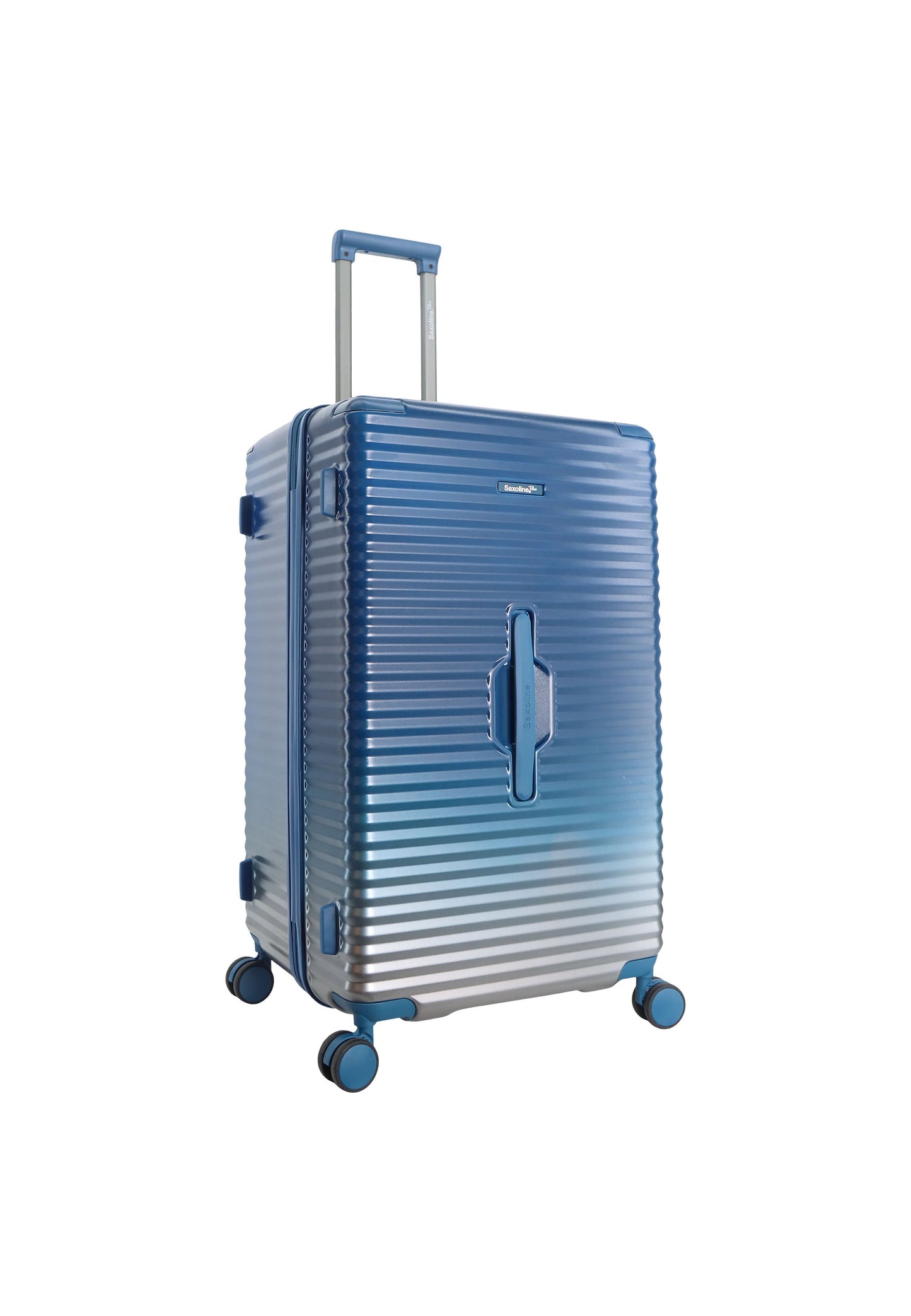 Saxoline Blue Elite Trunk Hartschalenkoffer / Trolley / Reisekoffer (Large) Blau