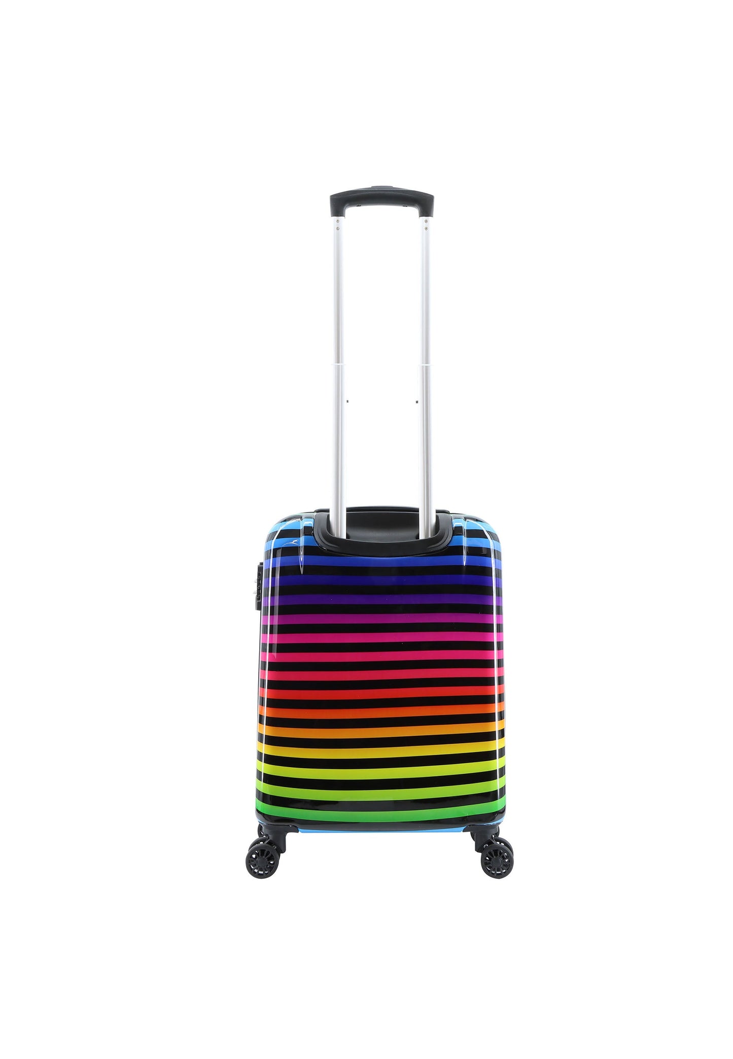 Saxoline Color Strip Handgepäck Hartschalenkoffer / Trolley / Reisekoffer (Small)