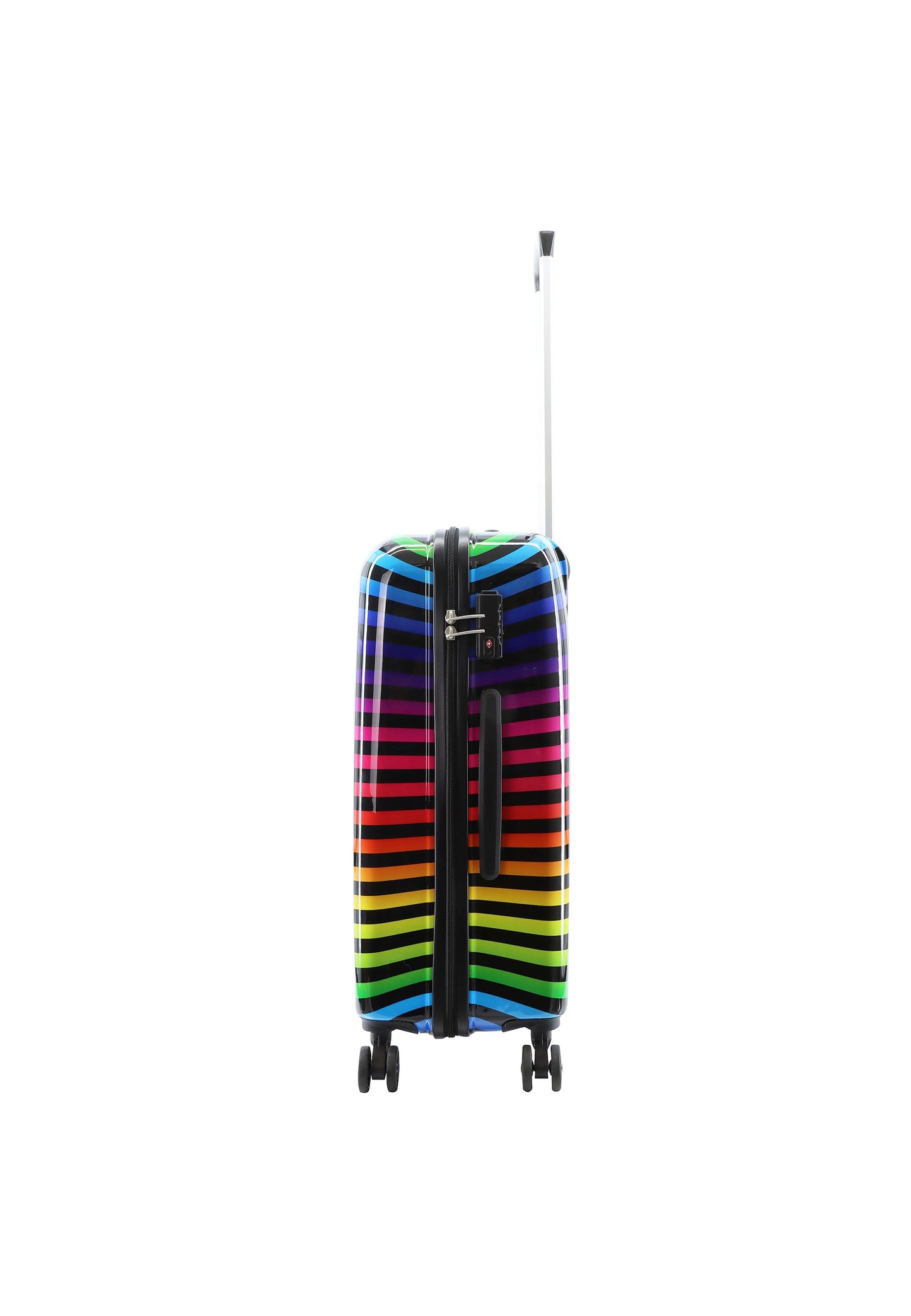 Saxoline Color Strip Hartschalenkoffer / Trolley / Reisekoffer (Medium)