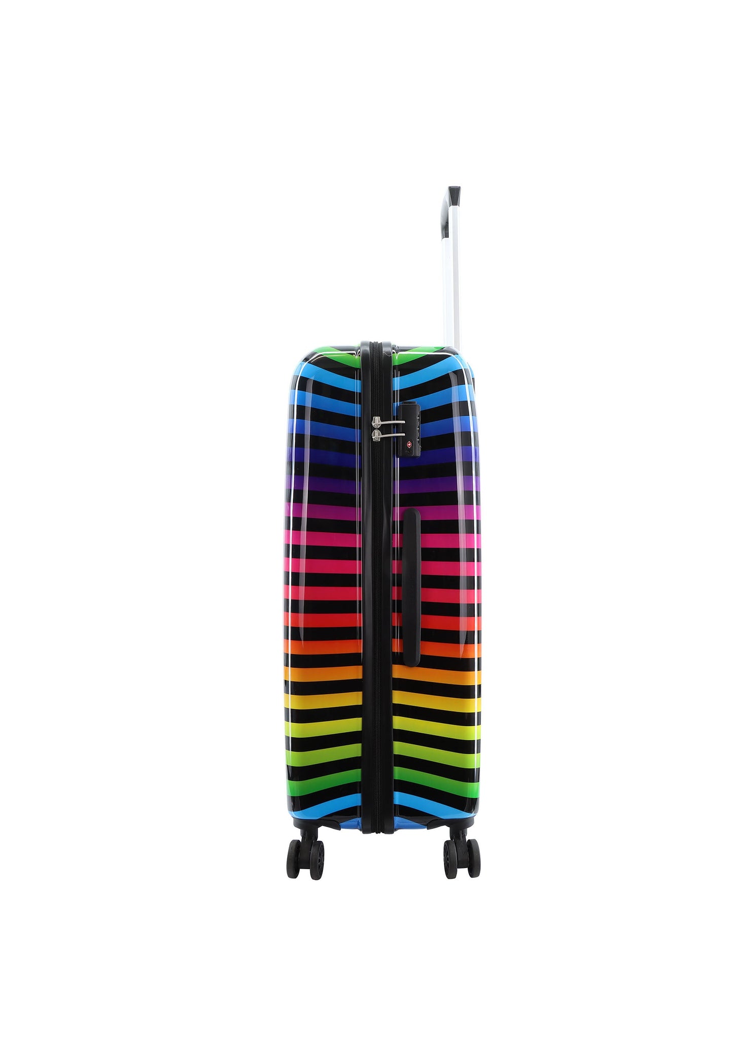 Saxoline Color Strip Hartschalenkoffer / Trolley / Reisekoffer (Large)