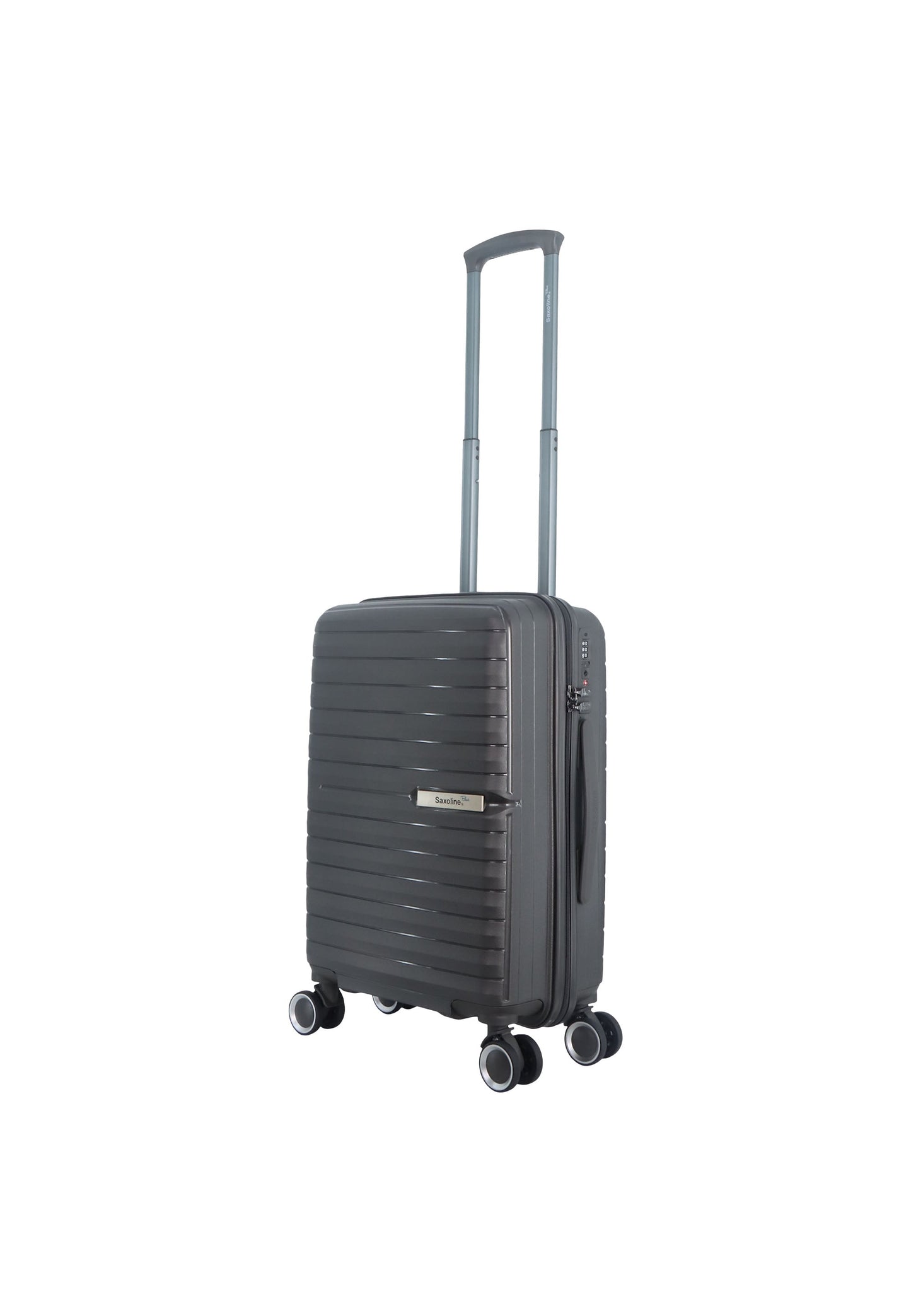 Saxoline Blue Resort Handgepäck Hartschalenkoffer / Trolley / Reisekoffer (Small) Anthrazit