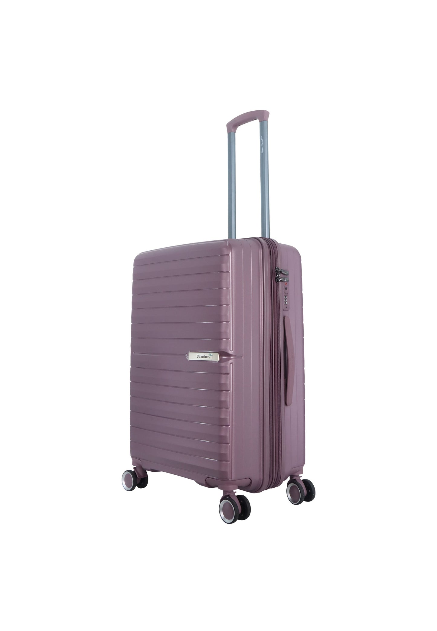 Saxoline Blue Resort Hartschalenkoffer / Trolley / Reisekoffer (Medium) Lila