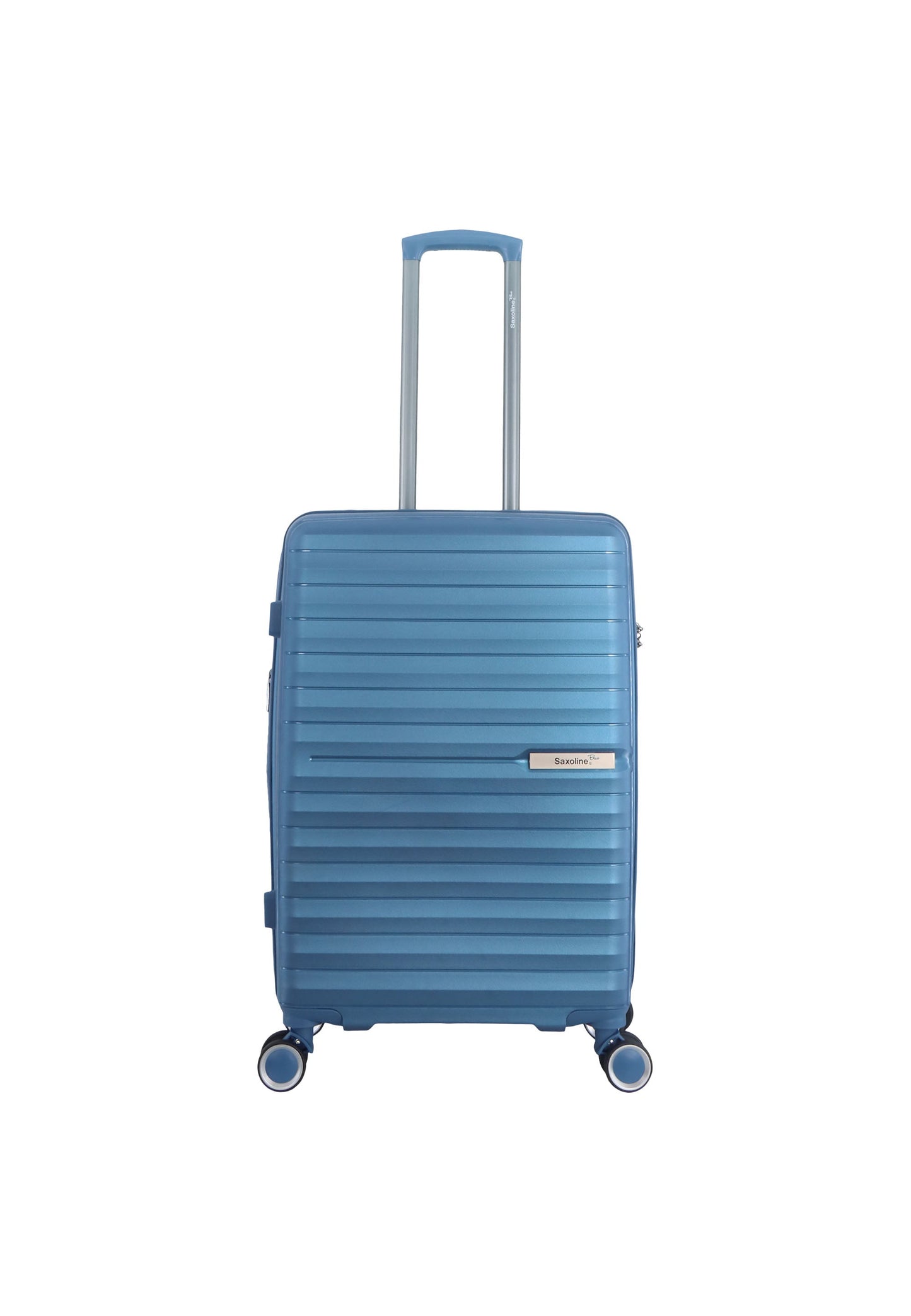 Saxoline Blue Resort Hartschalenkoffer / Trolley / Reisekoffer (Medium) Blau