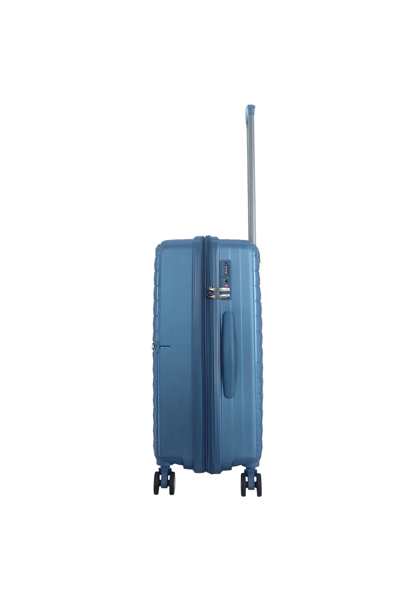 Saxoline Blue Resort Hartschalenkoffer / Trolley / Reisekoffer (Medium) Blau