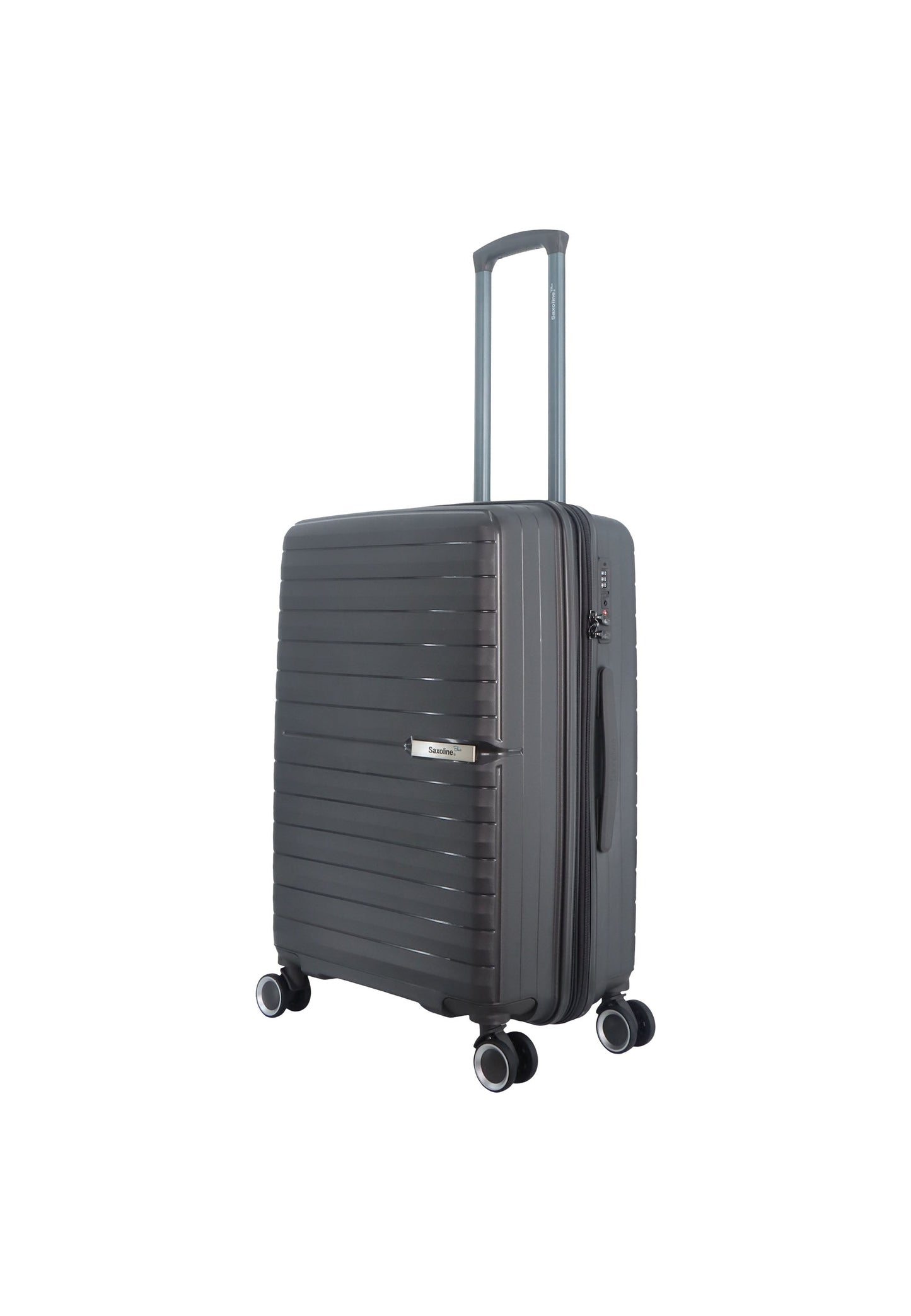 Saxoline Blue Resort Hartschalenkoffer / Trolley / Reisekoffer (Medium) Anthrazit