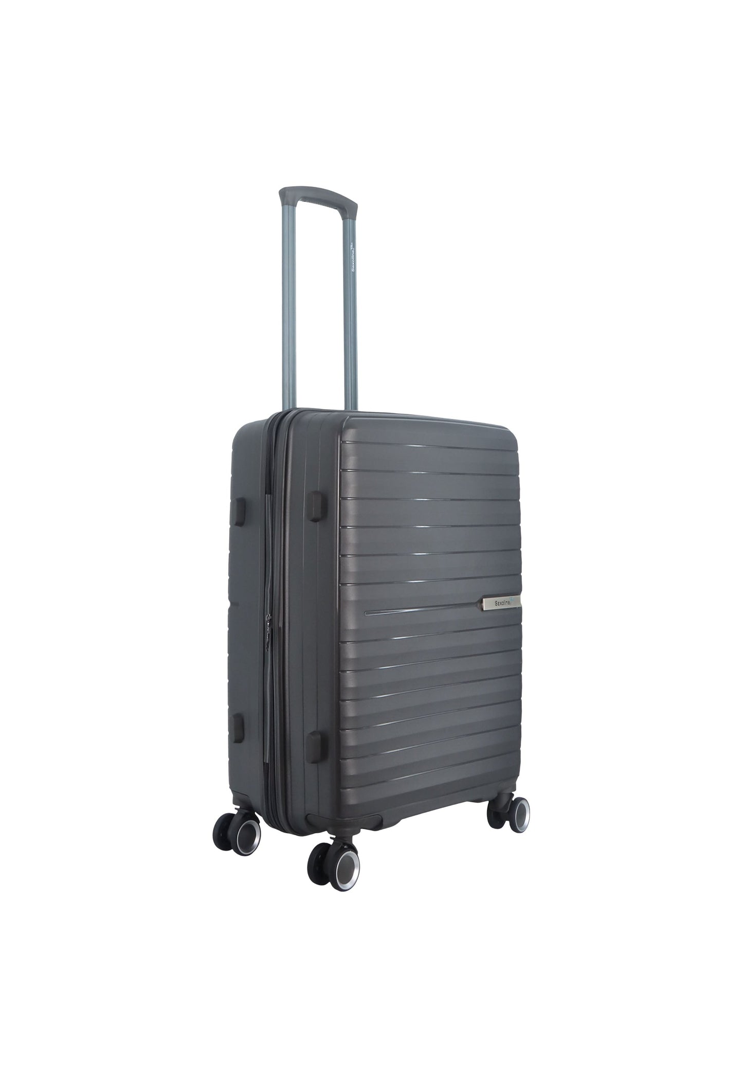 Saxoline Blue Resort Hartschalenkoffer / Trolley / Reisekoffer (Medium) Anthrazit