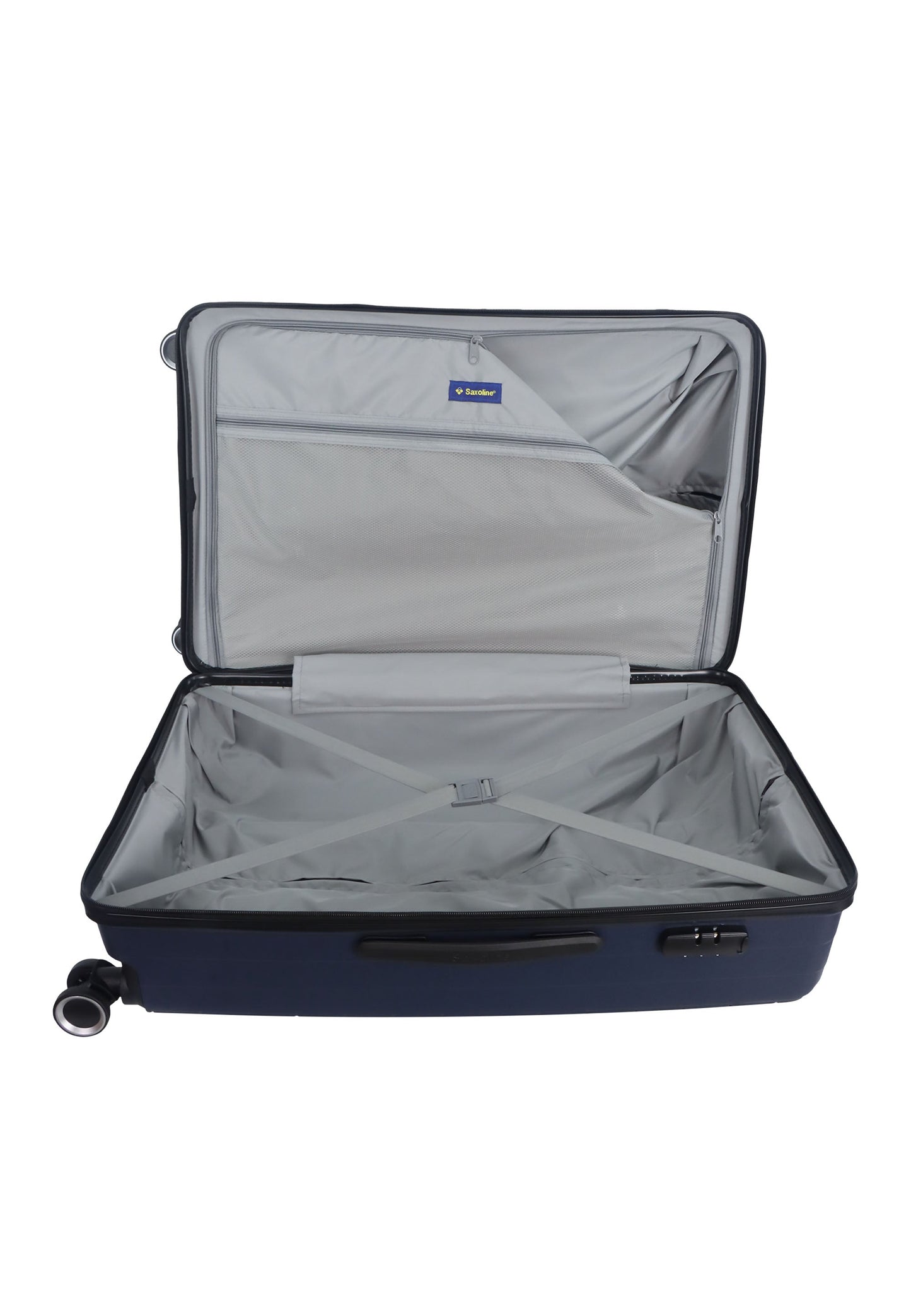Saxoline Fiesta Hartschalen-Kofferset / Trolley-Set / Reisekofferset - (S/M/L) Marineblauw
