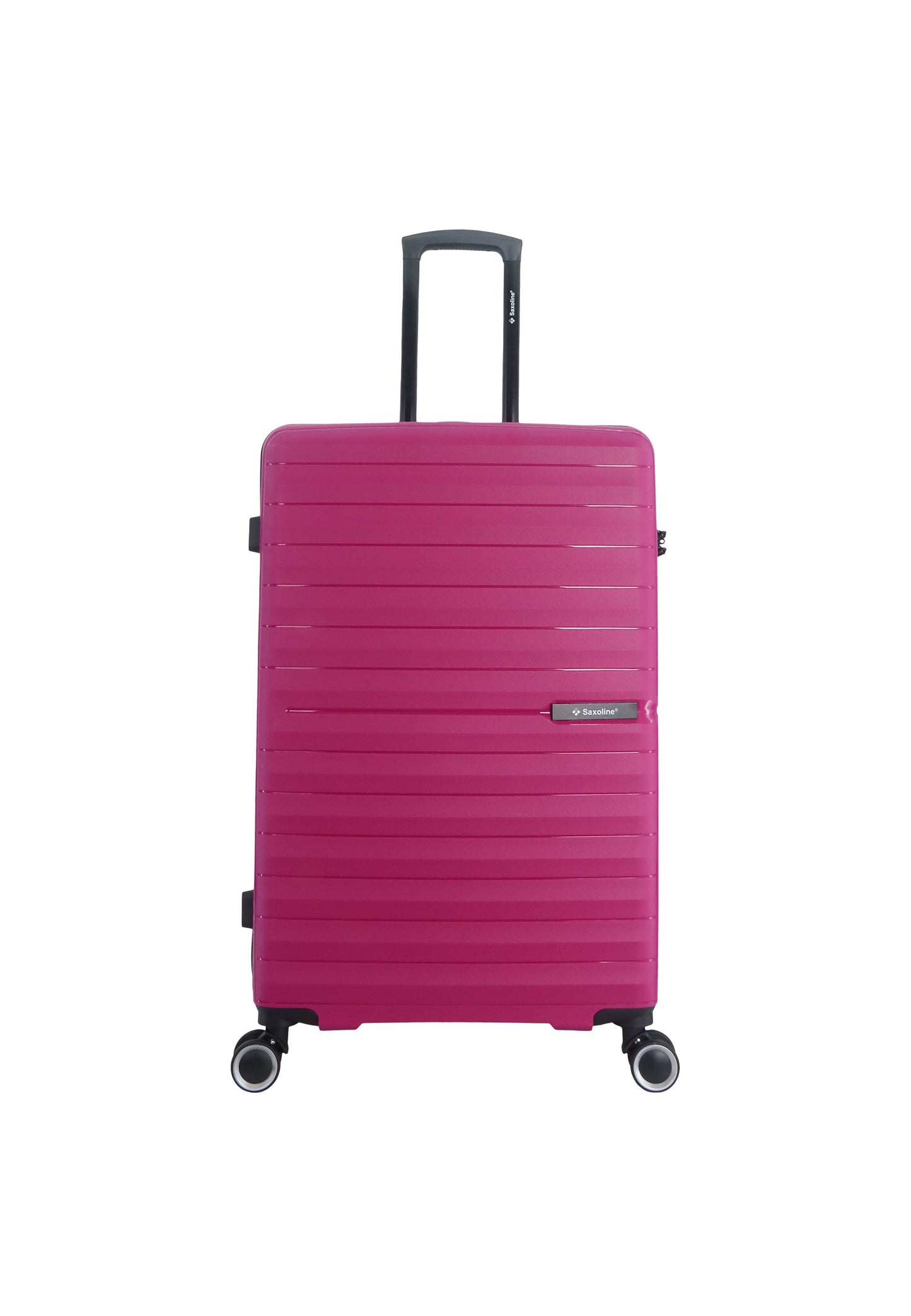 Saxoline Fiesta Hartschalen-Kofferset / Trolley-Set / Reisekofferset - (S/M/L) Fuchsia