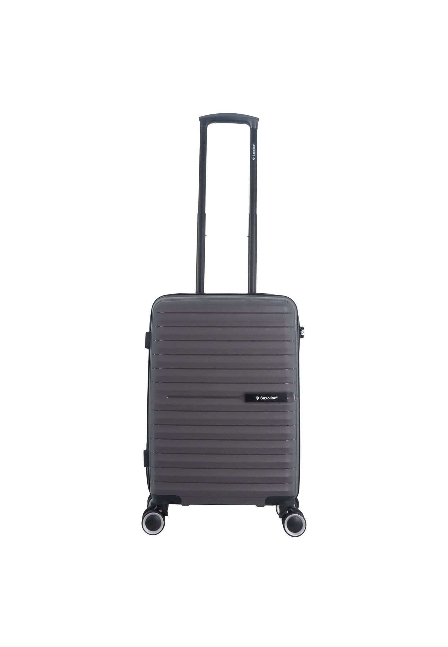 Saxoline Fiesta Handgepäck Hartschalenkoffer / Trolley / Reisekoffer (Small) Griau