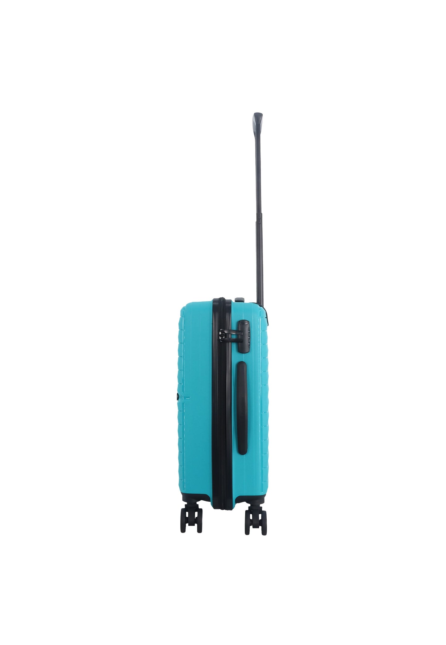Saxoline Fiesta Handgepäck Hartschalenkoffer / Trolley / Reisekoffer (Small) Türkis