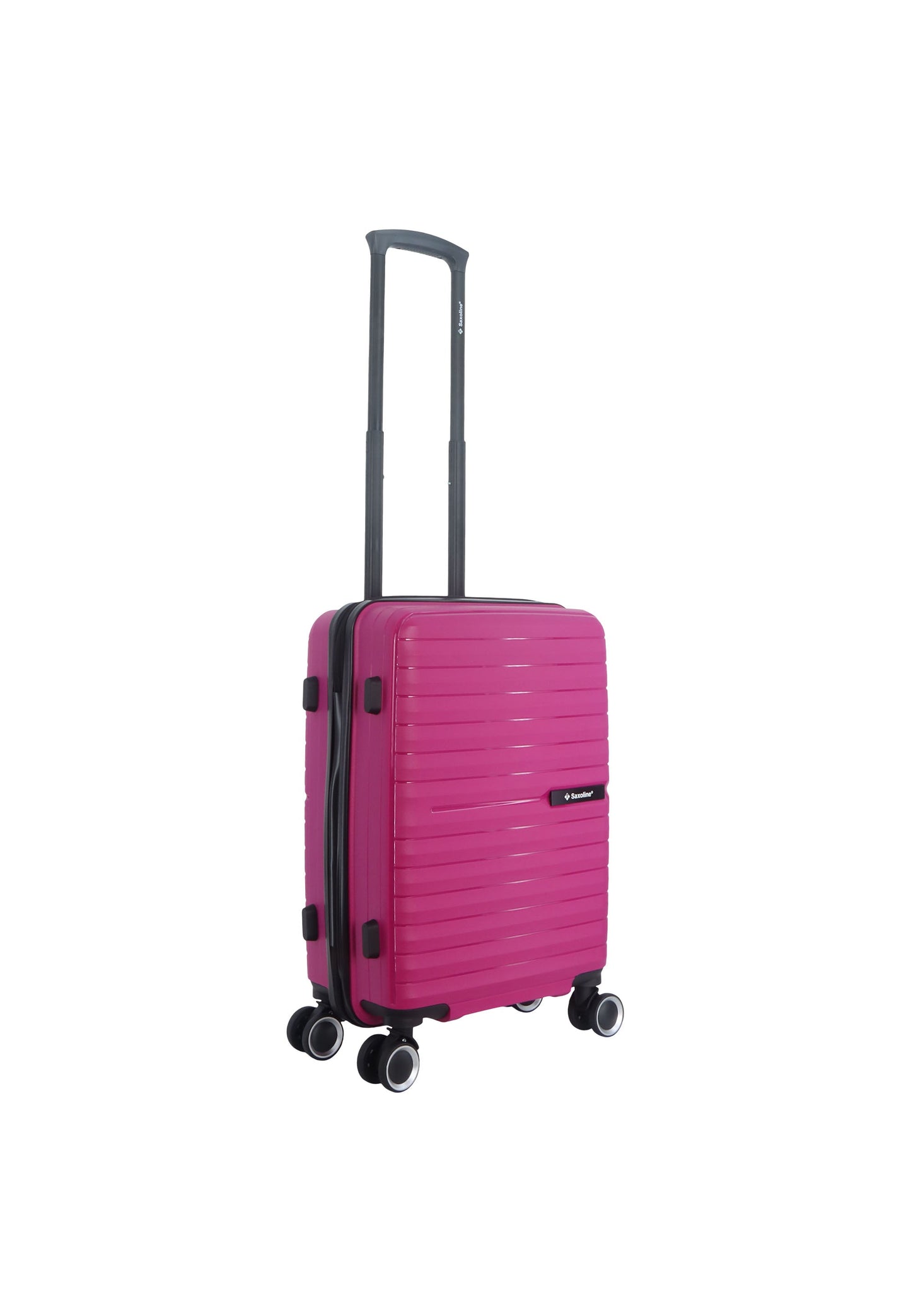 Saxoline Fiesta Handgepäck Hartschalenkoffer / Trolley / Reisekoffer (Small) Fuchsia