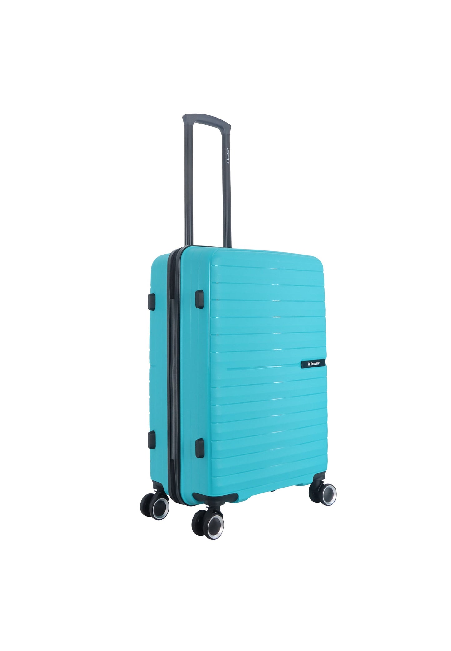 Saxoline Fiesta Hartschalenkoffer / Trolley / Reisekoffer (Medium) Türkis
