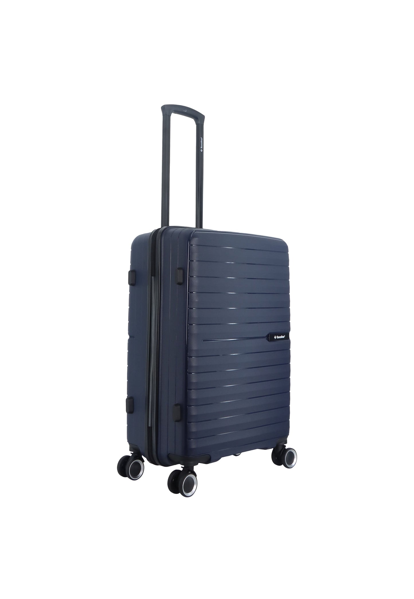 Saxoline Fiesta Hartschalenkoffer / Trolley / Reisekoffer (Medium) Marineblauw
