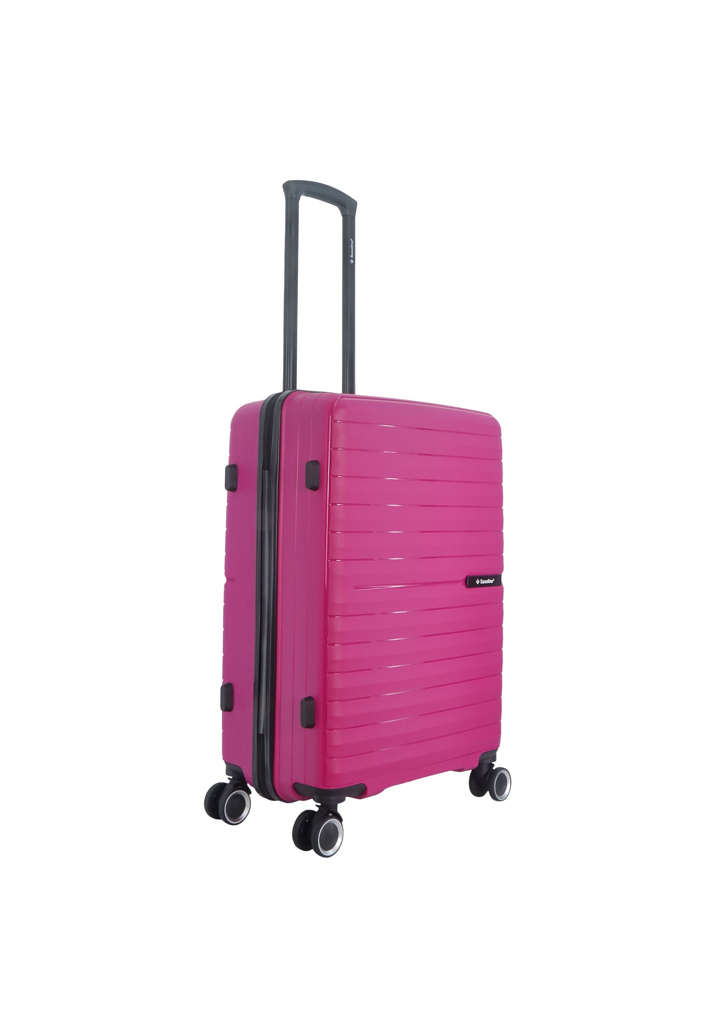 Saxoline Fiesta Hartschalenkoffer / Trolley / Reisekoffer (Medium) Fuchsia
