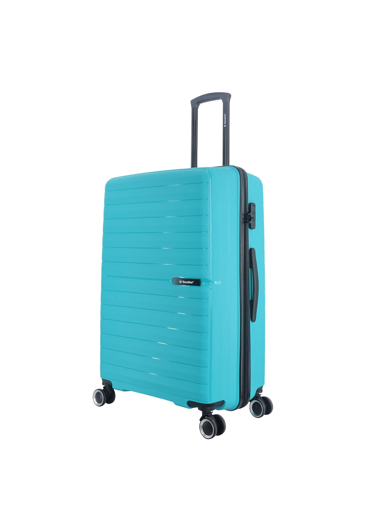 Saxoline Fiesta Hartschalenkoffer / Trolley / Reisekoffer (Large) Türkis
