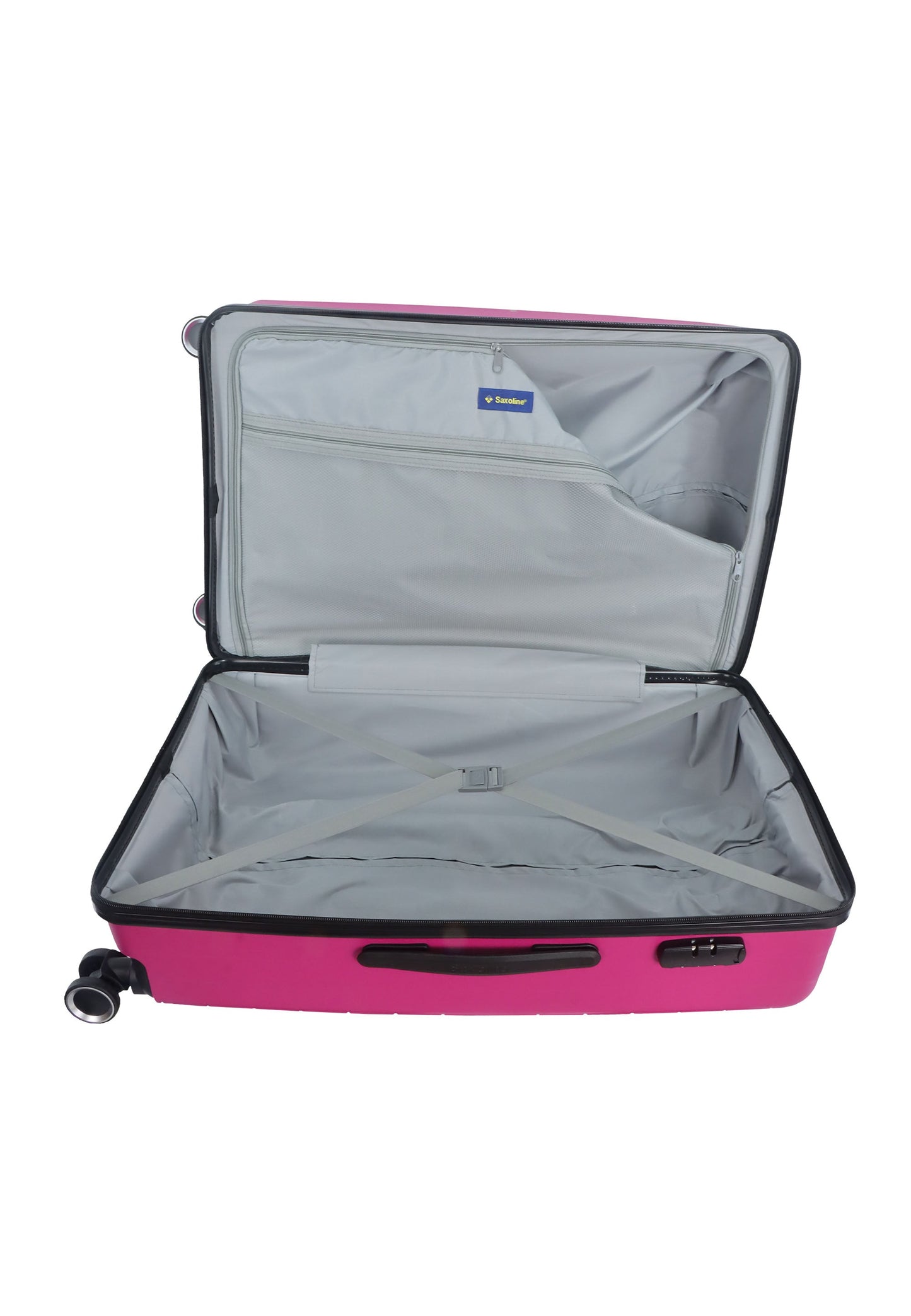 Saxoline Fiesta Hartschalenkoffer / Trolley / Reisekoffer (Large) Fuchsia