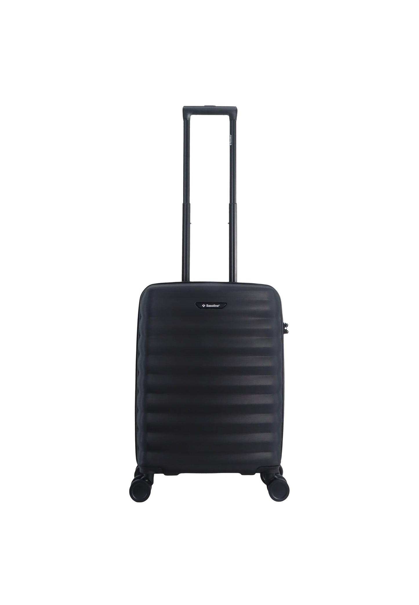 Saxoline Flow Handgepäck Hartschalenkoffer / Trolley / Reisekoffer (Small) Schwarz