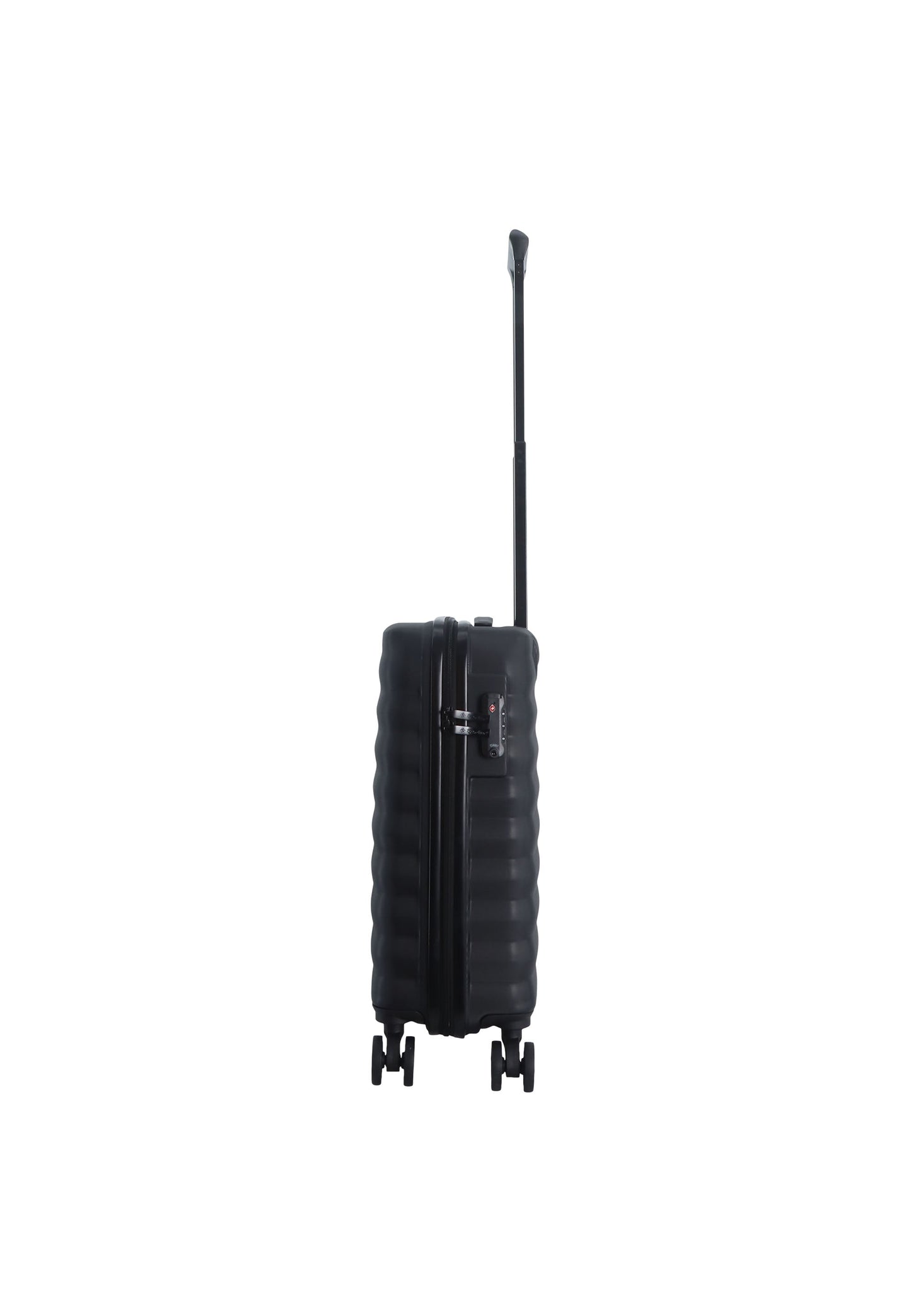 Saxoline Flow Handgepäck Hartschalenkoffer / Trolley / Reisekoffer (Small) Schwarz