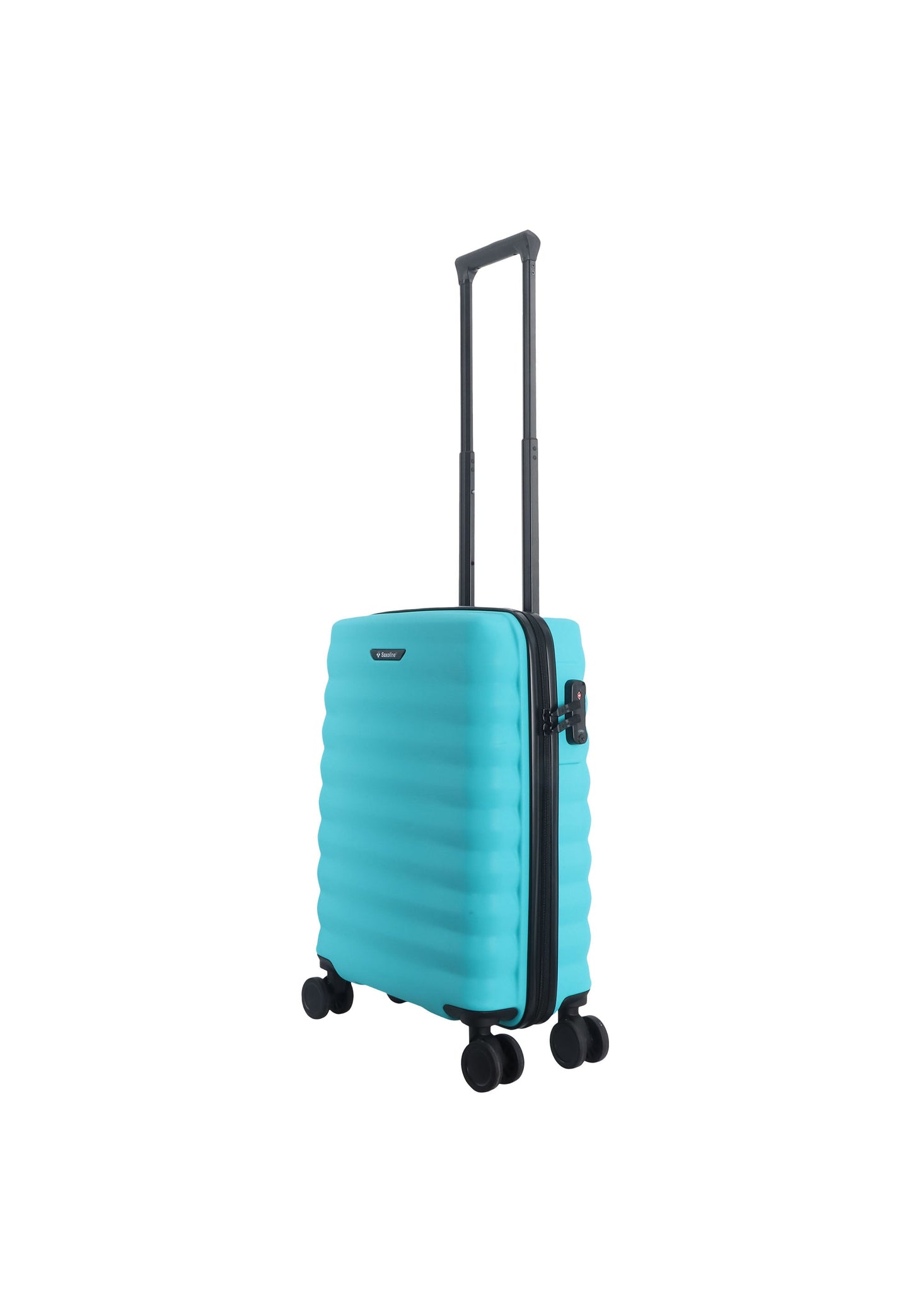Saxoline Flow Handgepäck Hartschalenkoffer / Trolley / Reisekoffer (Small) Türkis