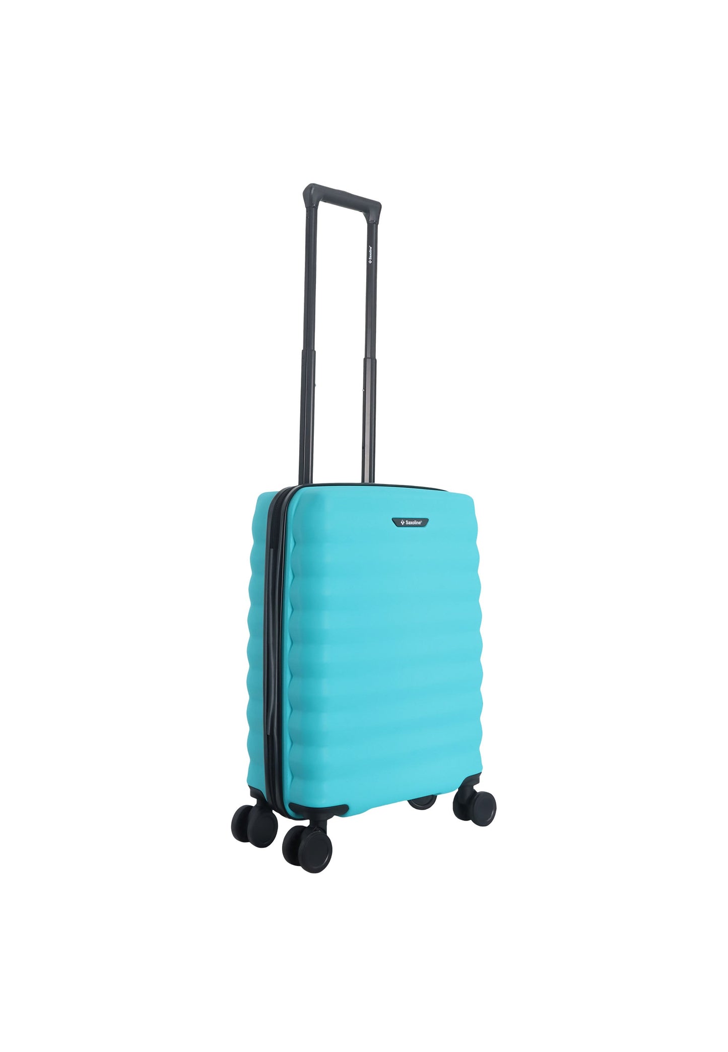 Saxoline Flow Handgepäck Hartschalenkoffer / Trolley / Reisekoffer (Small) Türkis