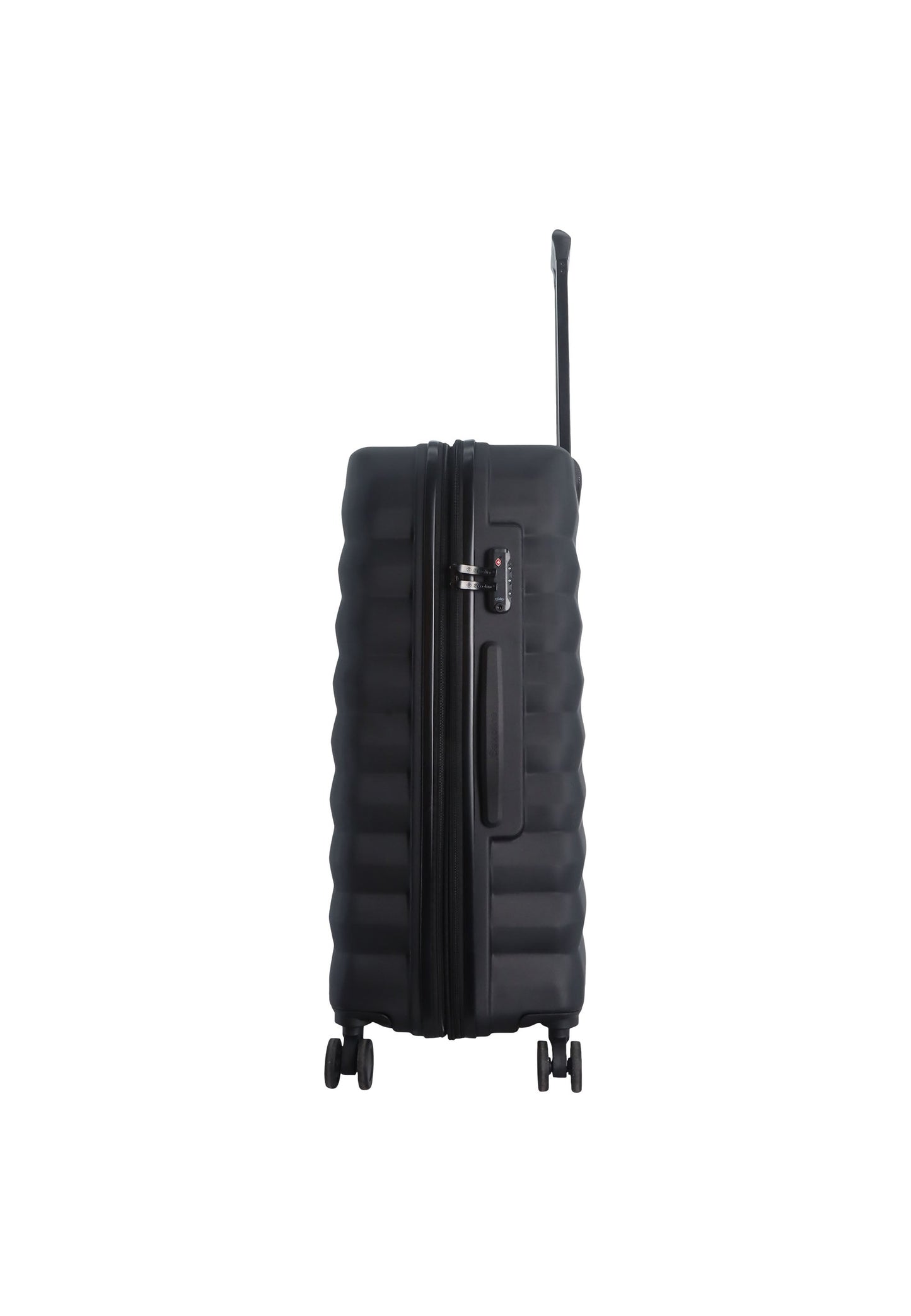 Saxoline Flow Hartschalenkoffer / Trolley / Reisekoffer (Medium) Schwarz
