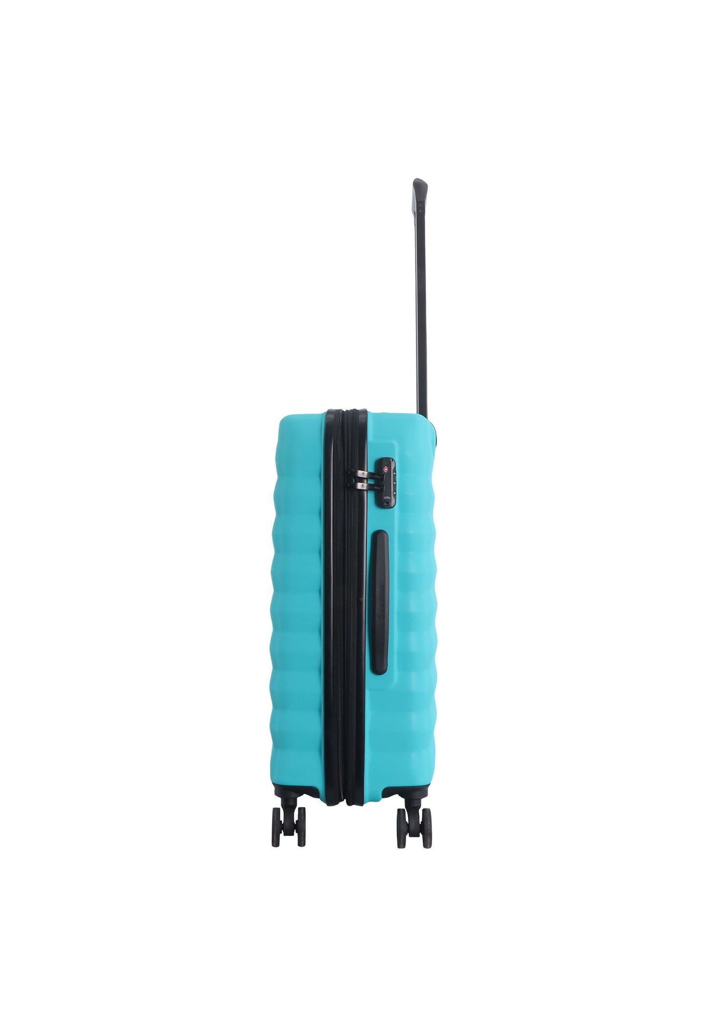 Saxoline Flow Hartschalenkoffer / Trolley / Reisekoffer (Medium) Türkis