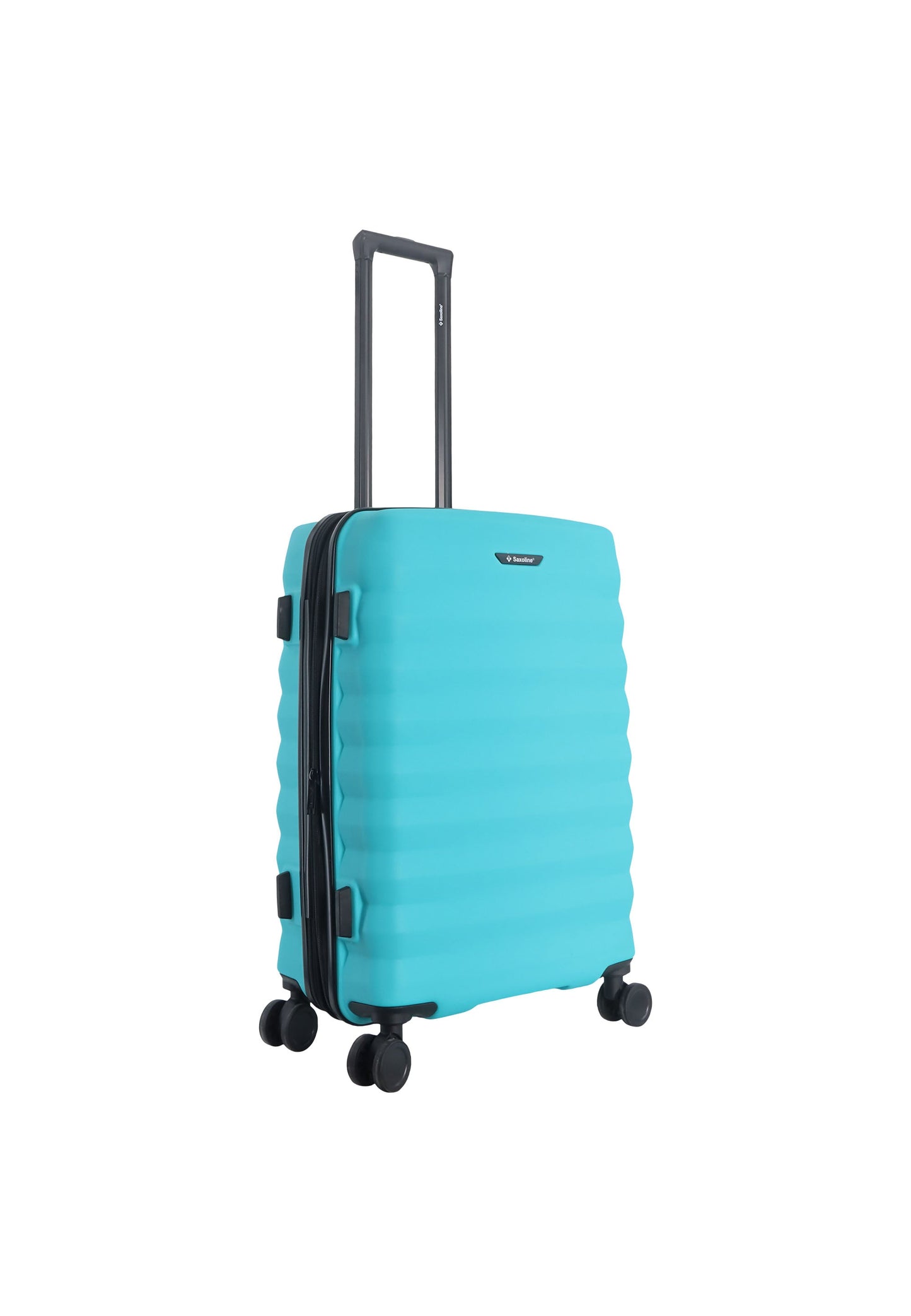 Saxoline Flow Hartschalenkoffer / Trolley / Reisekoffer (Medium) Türkis